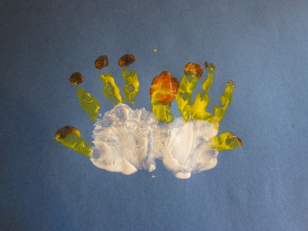 Handprint Menorrah (6)