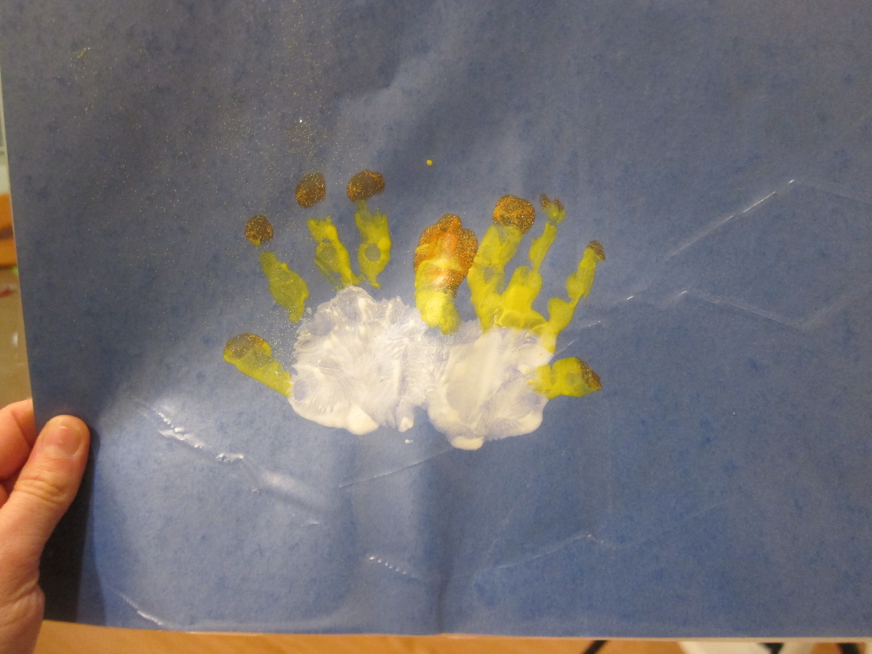 Handprint Menorrah (8)