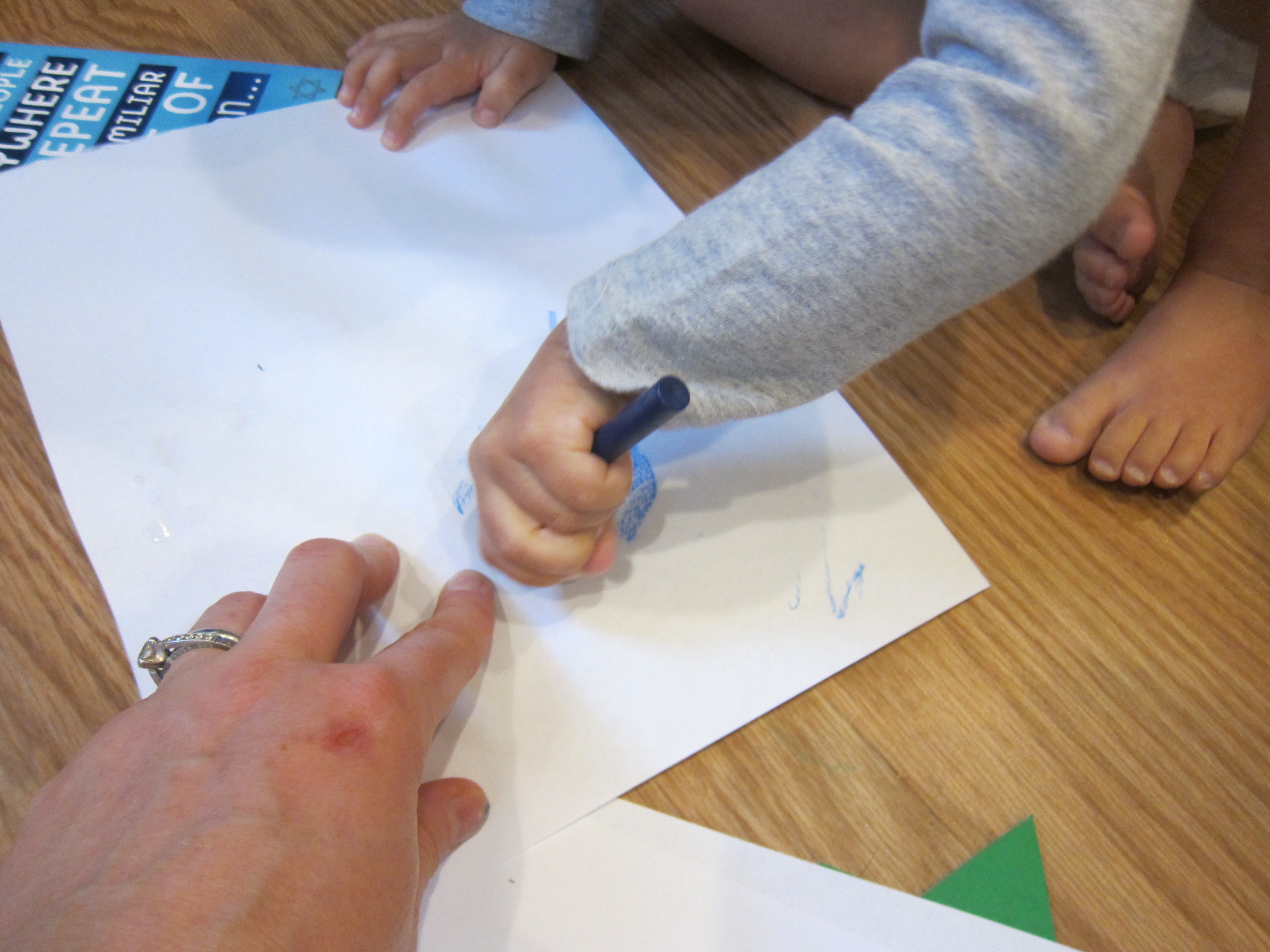 Hanukkah Rubbings (2)