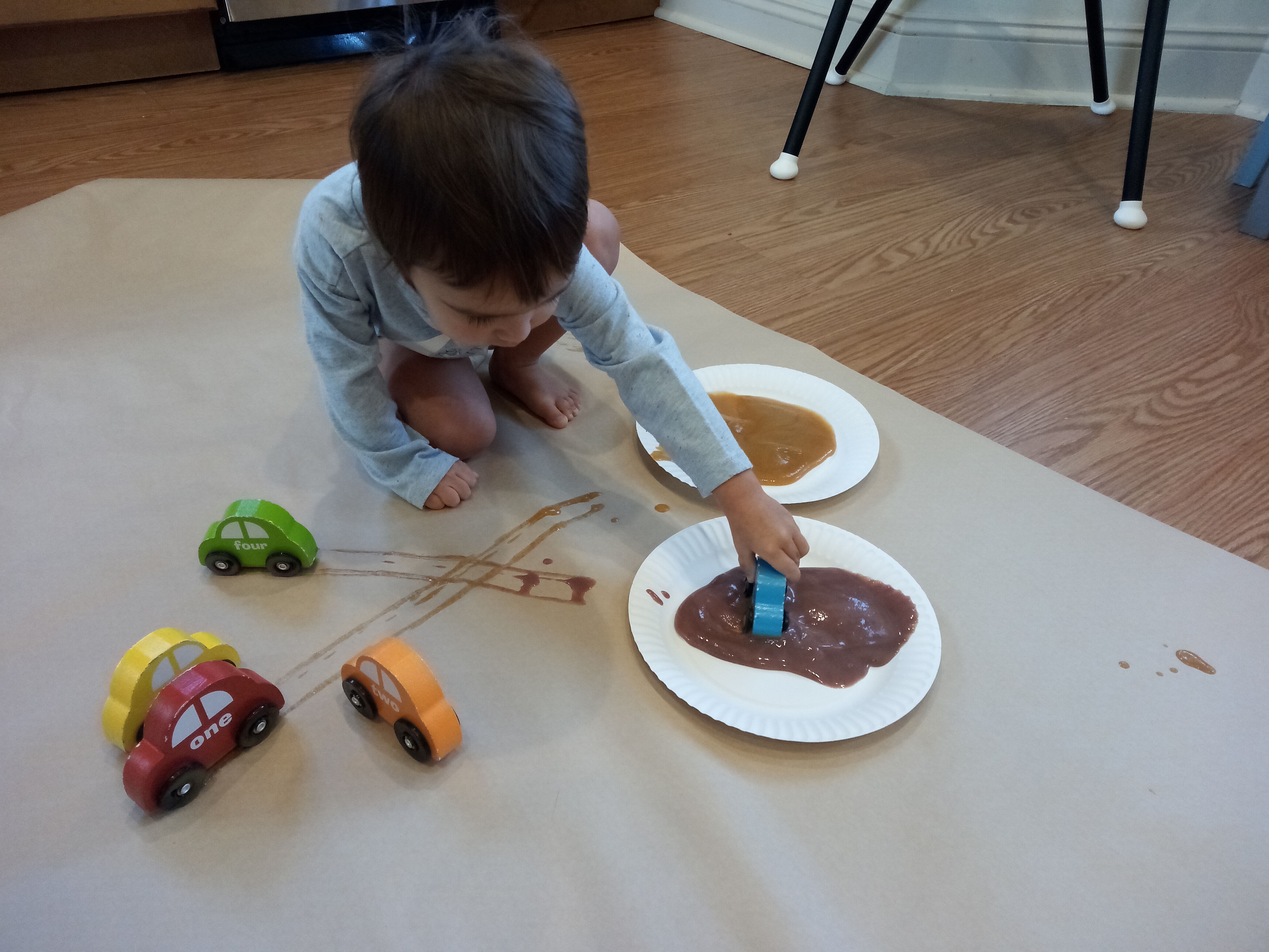 Painting with Baby Food (2)