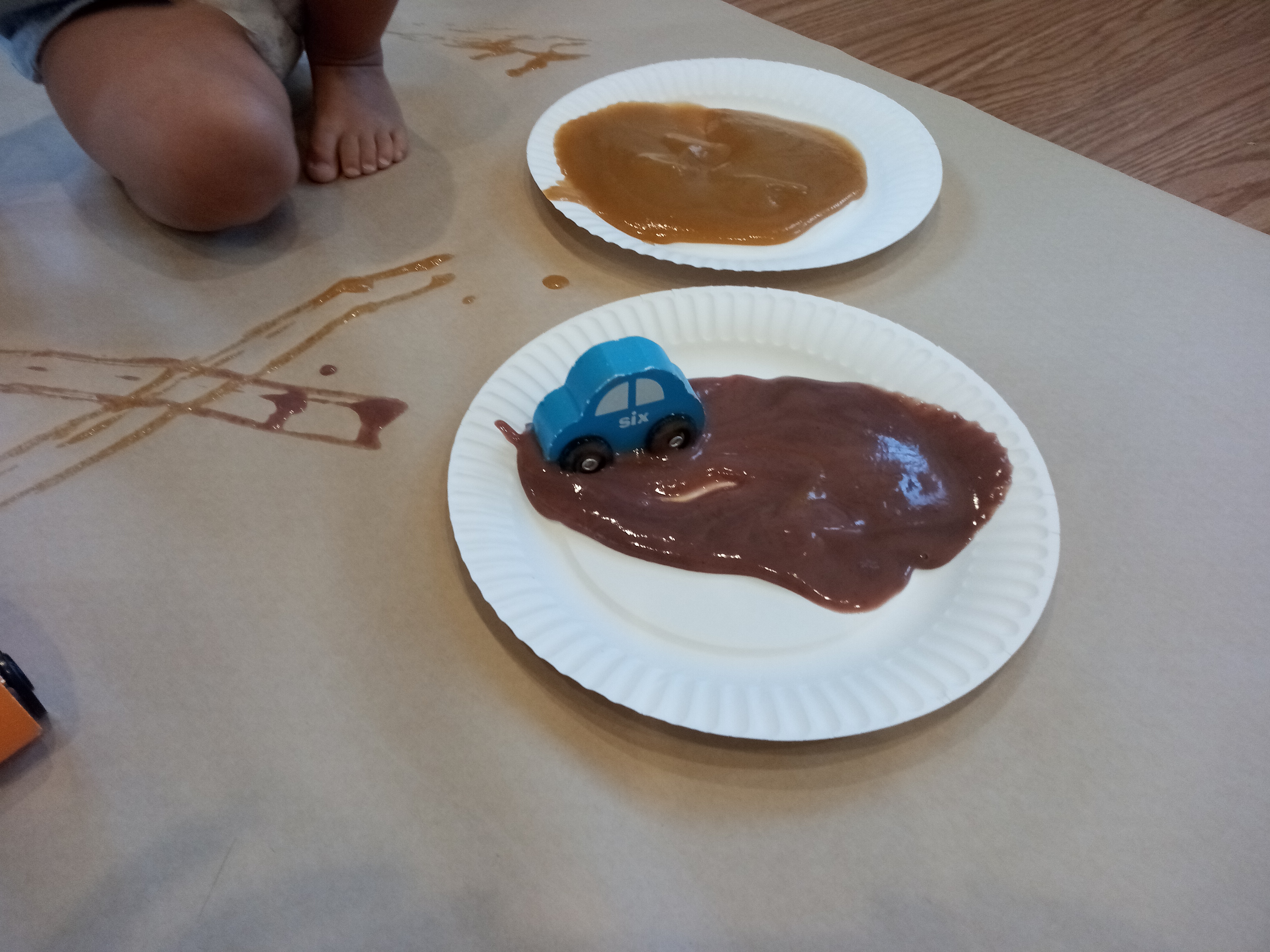 Painting with Baby Food (3)
