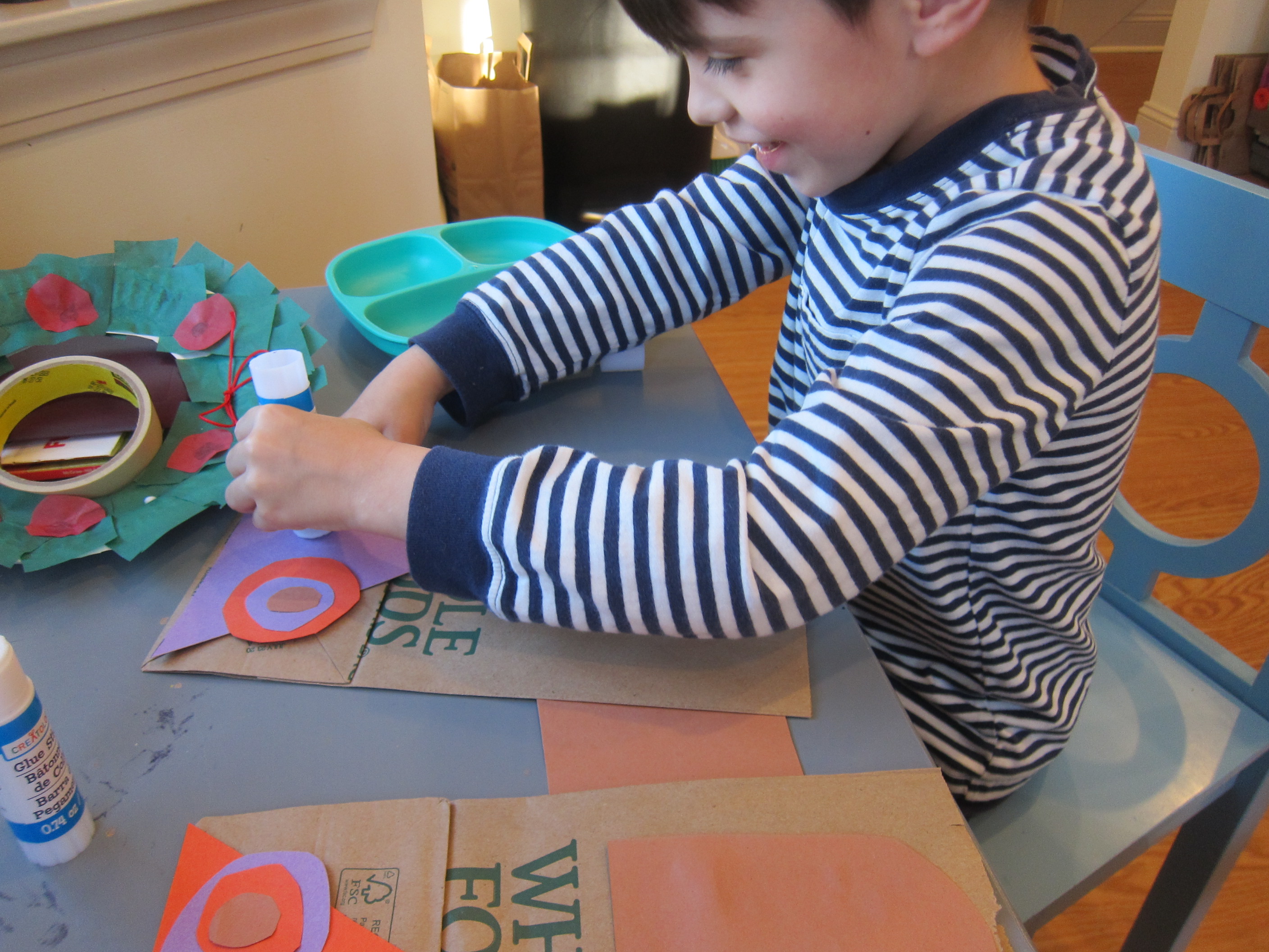 Paper Bag Owl Puppets (4)