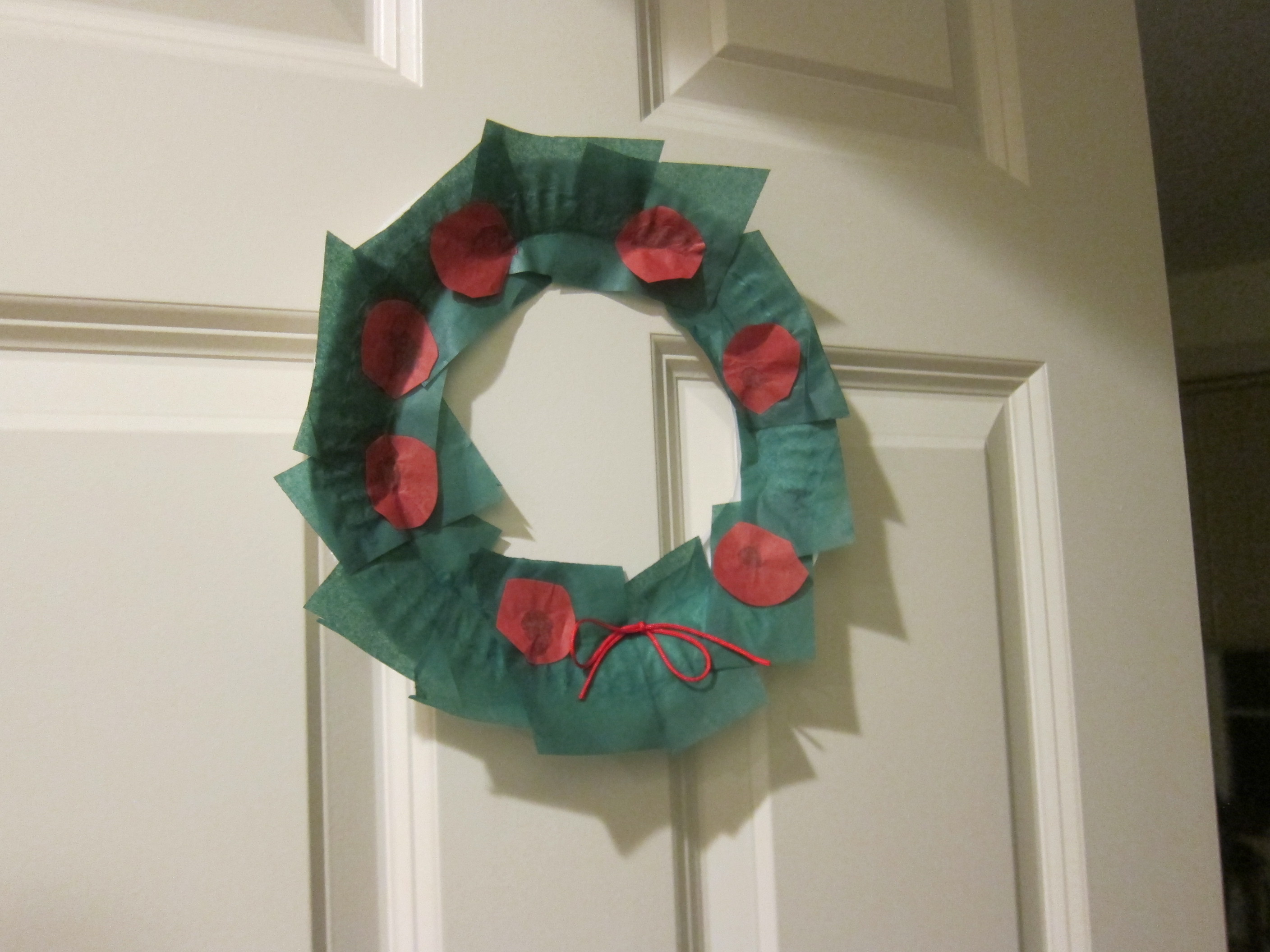 Paper Plate Wreath (7)