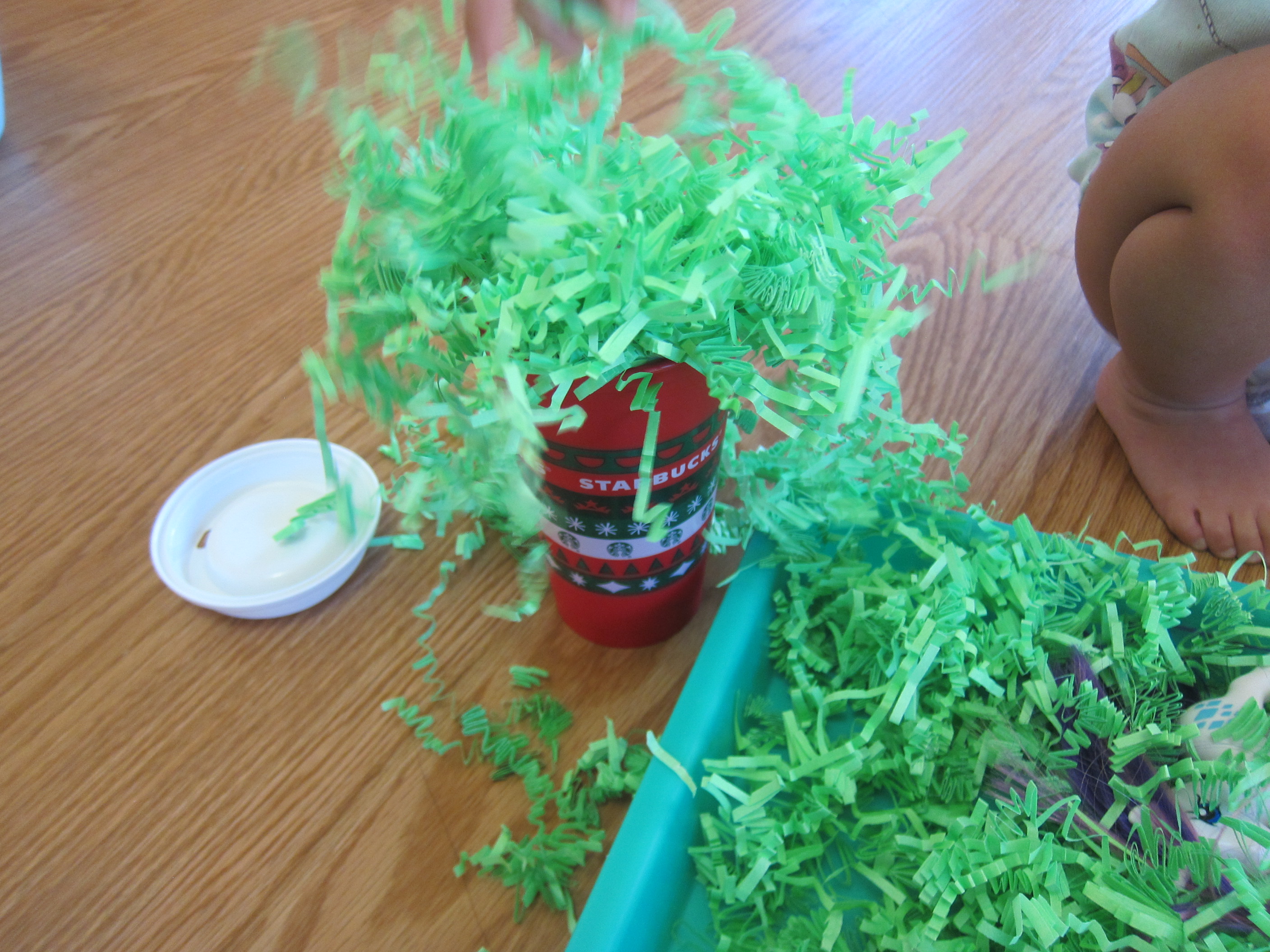 Shredded Paper Sandbox (4)