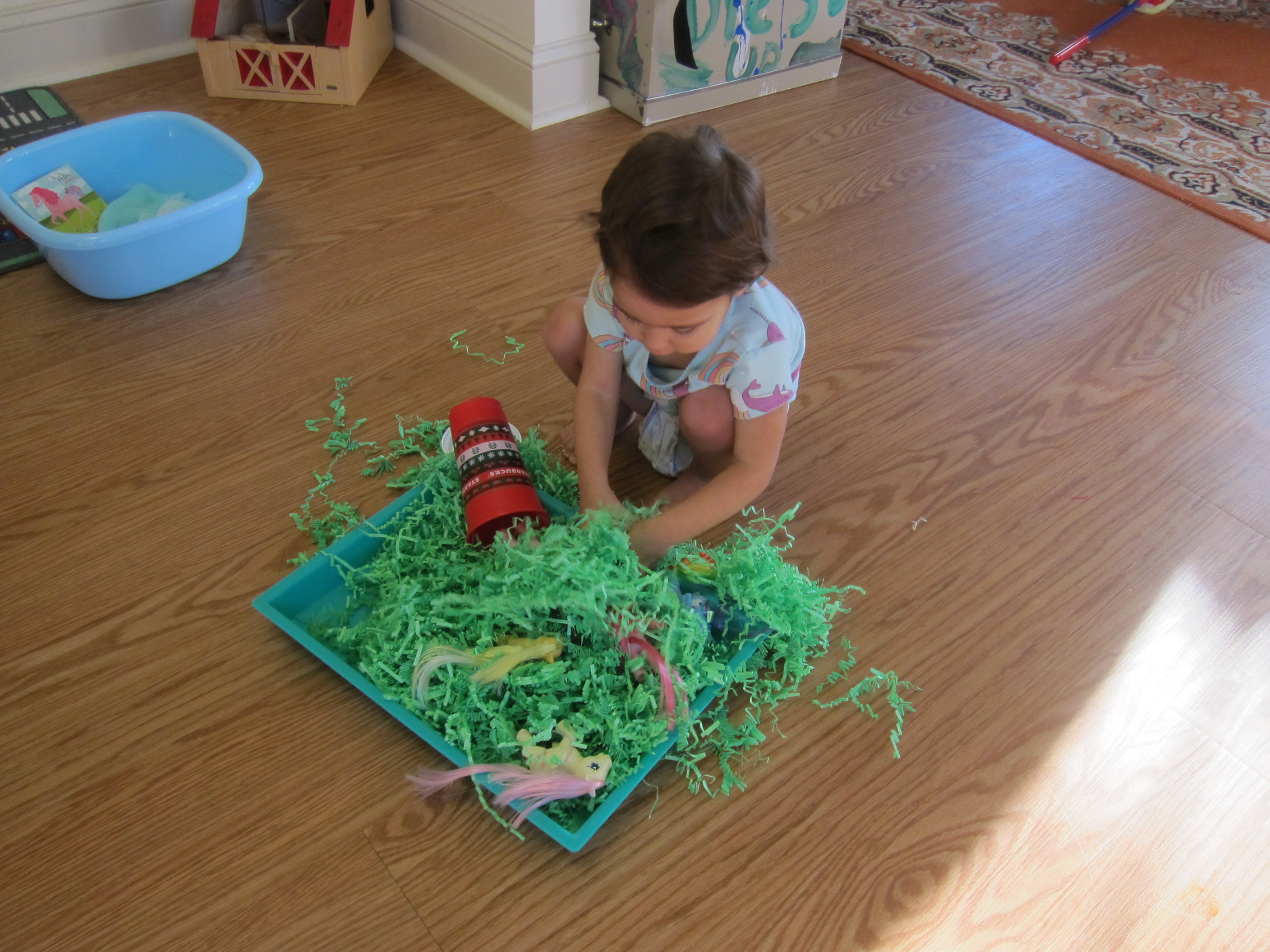 Shredded Paper Sandbox (6)