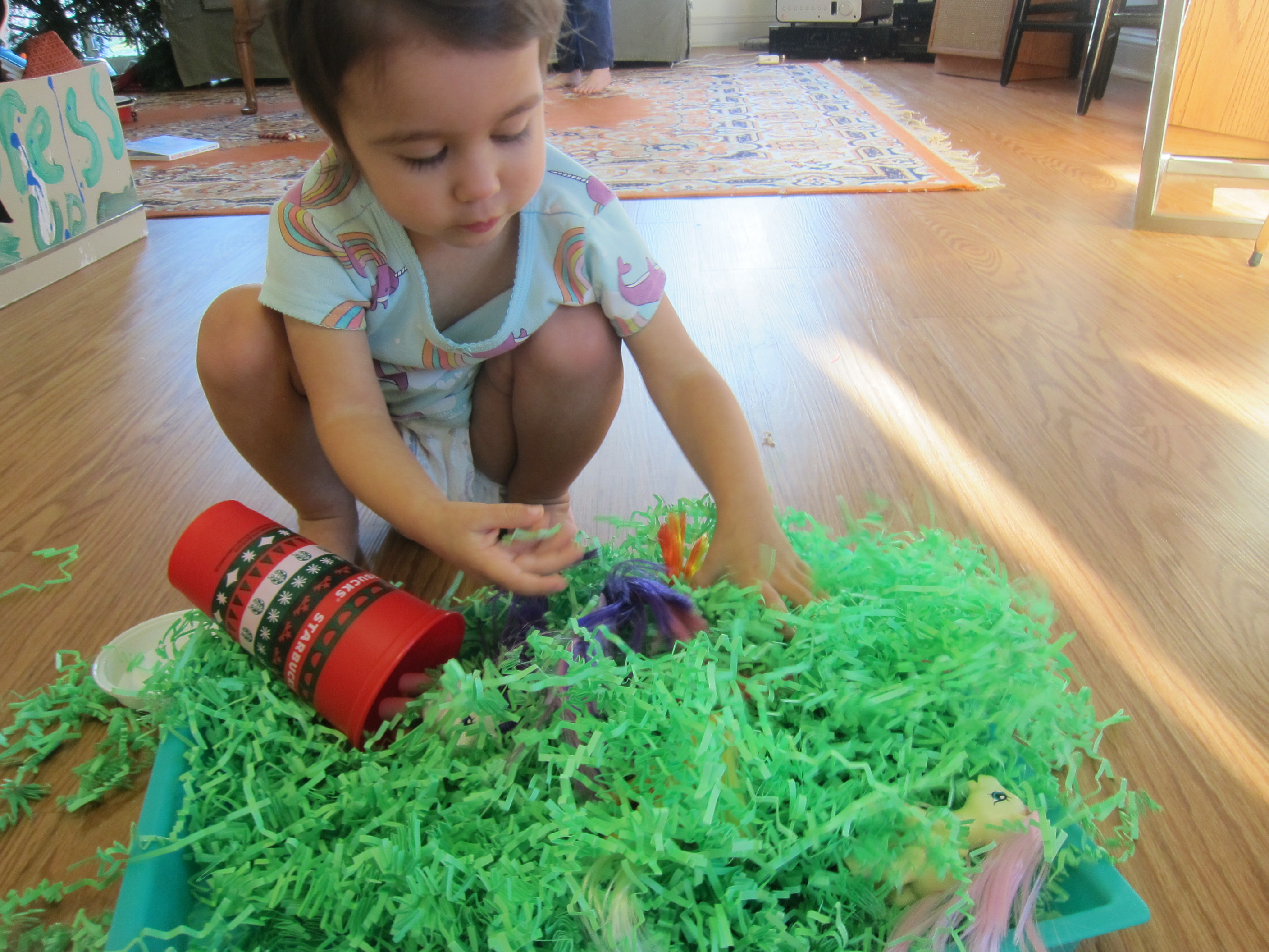 Shredded Paper Sandbox (7)