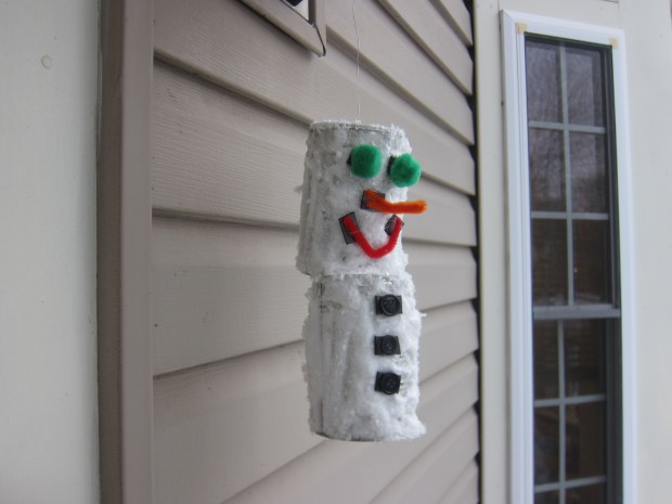 Snowman from Tin Cans (12)