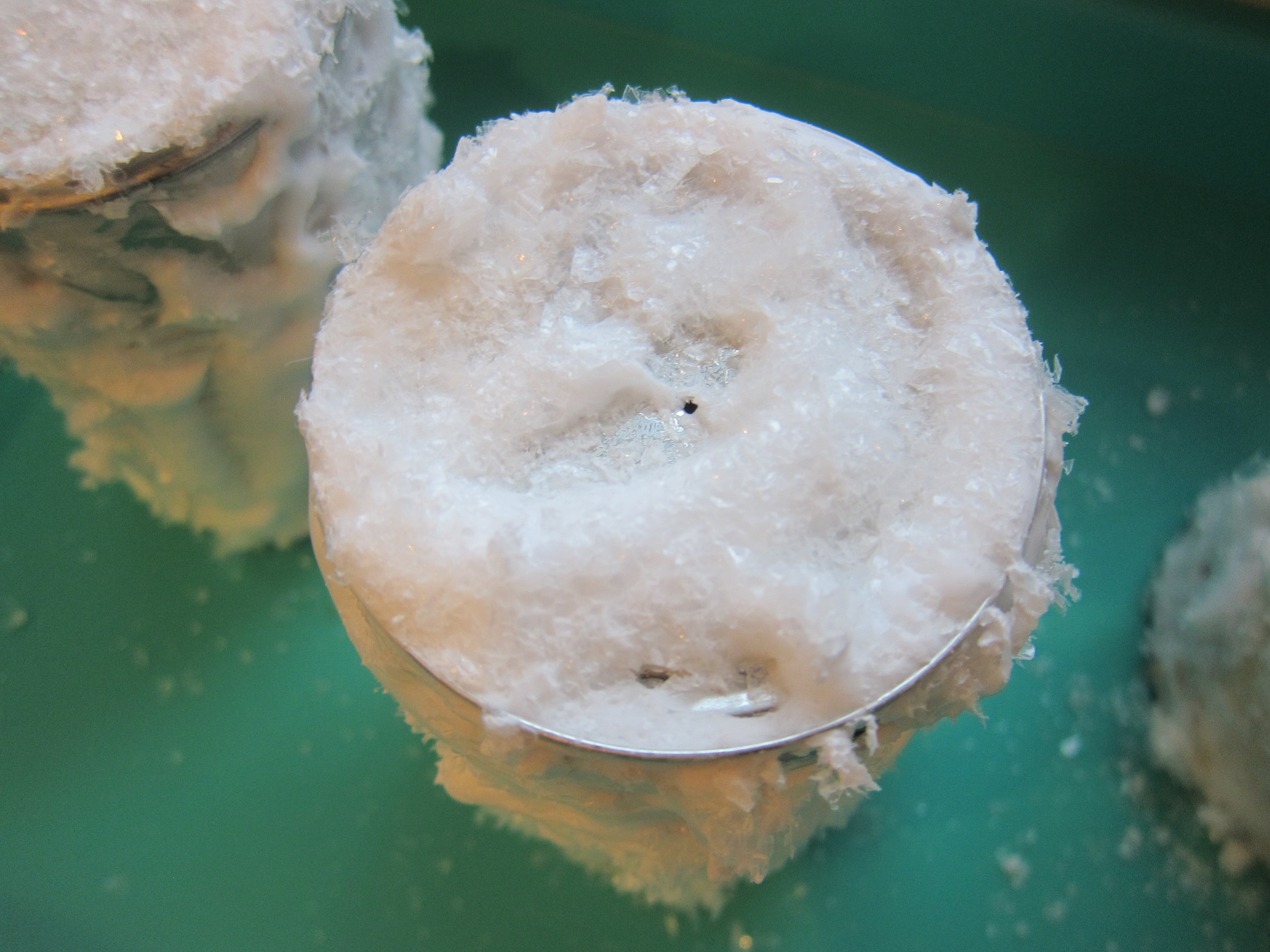 Snowman from Tin Cans (9)