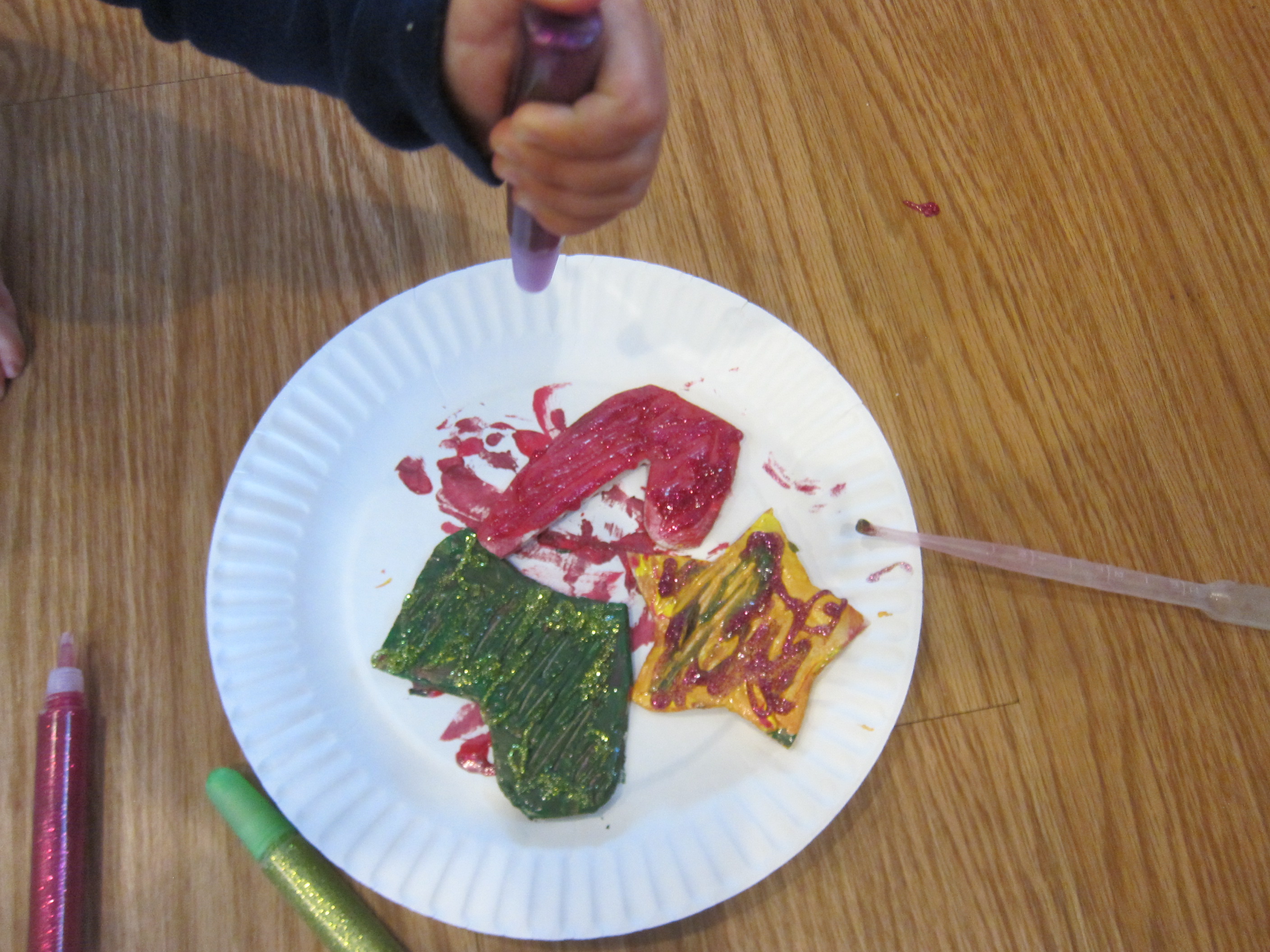 Styrofoam Ornaments (5)