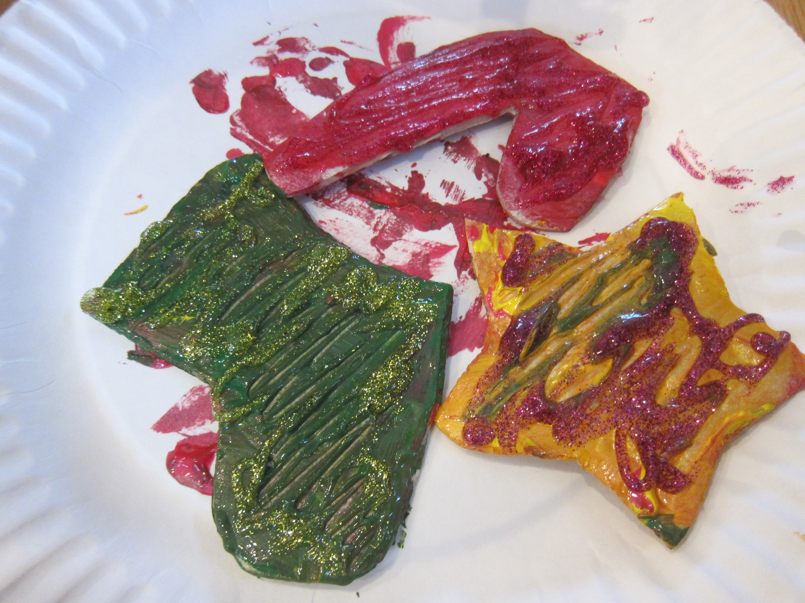 Styrofoam Ornaments (6)