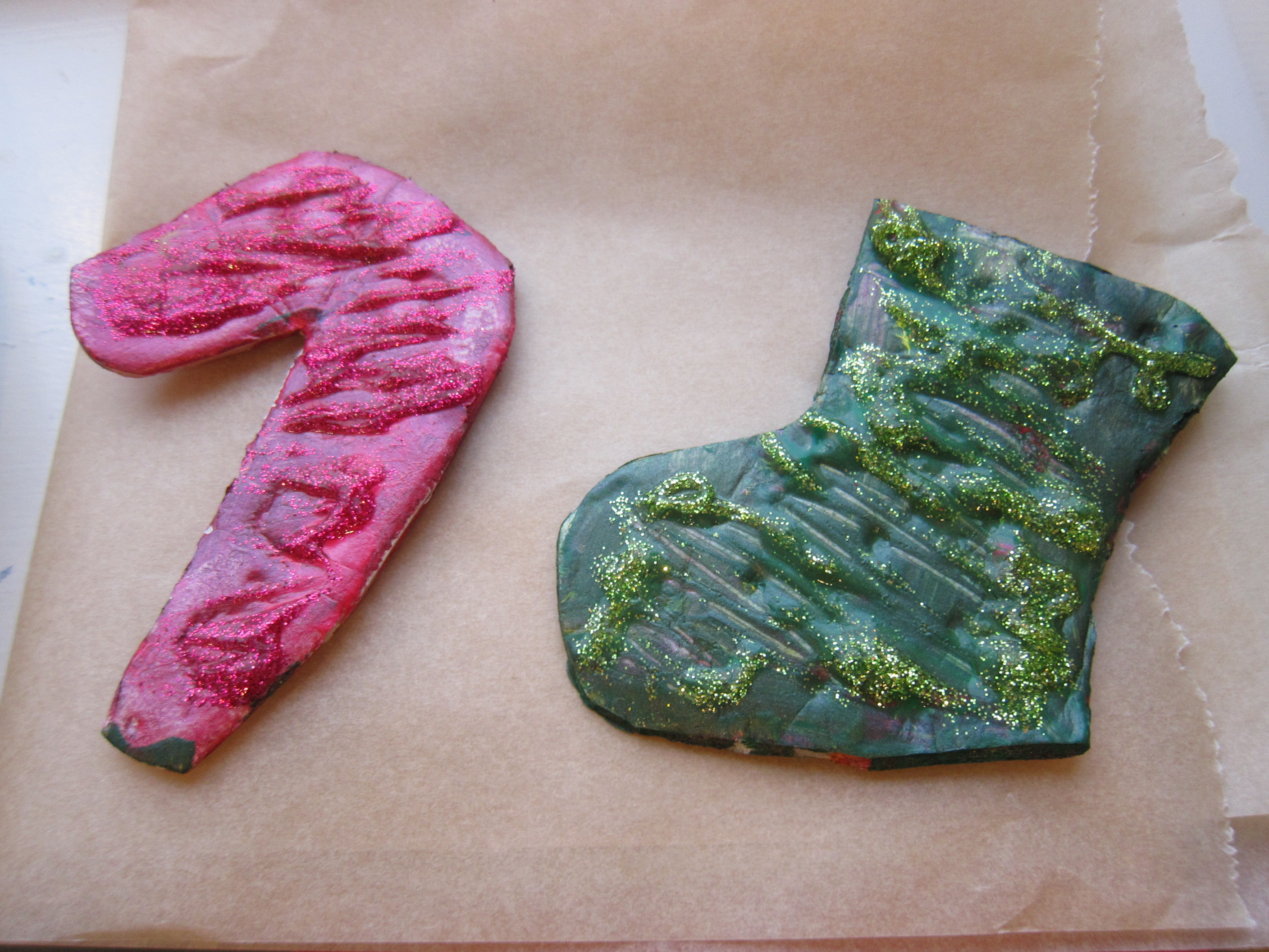 Styrofoam Ornaments (8)