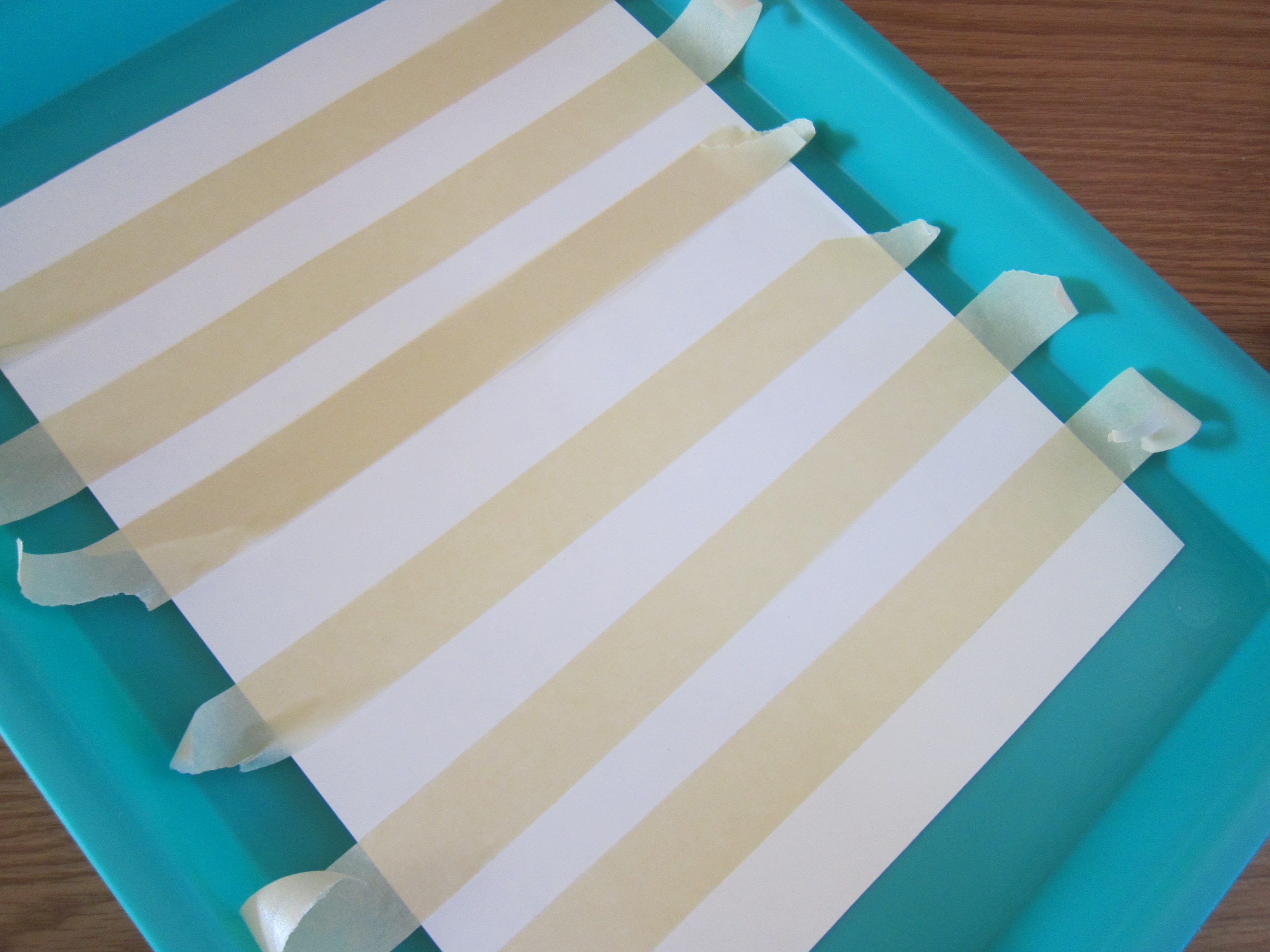 Tape Resist Candy Cane (1)