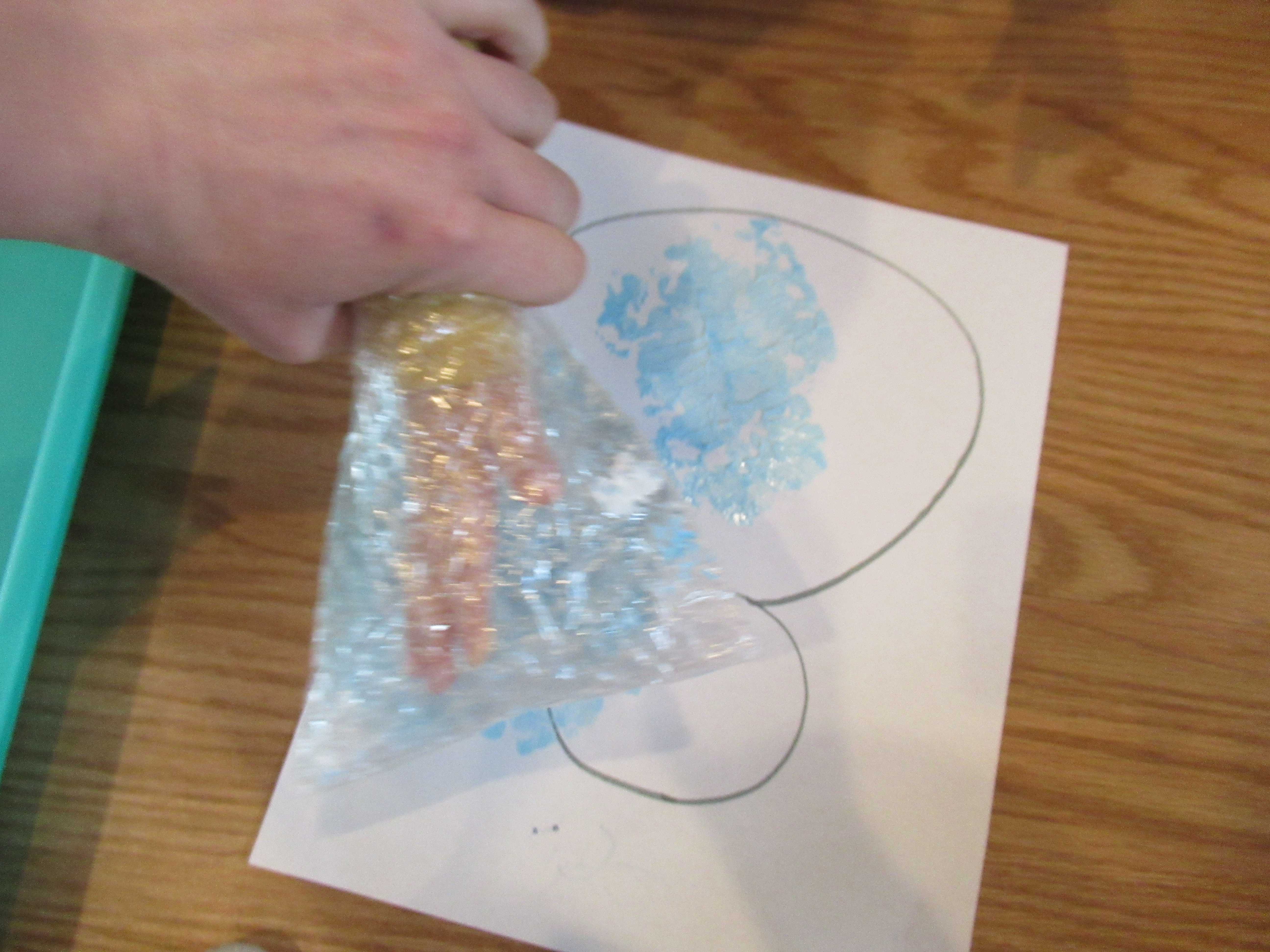 Bubble Wrap Snowman (3)