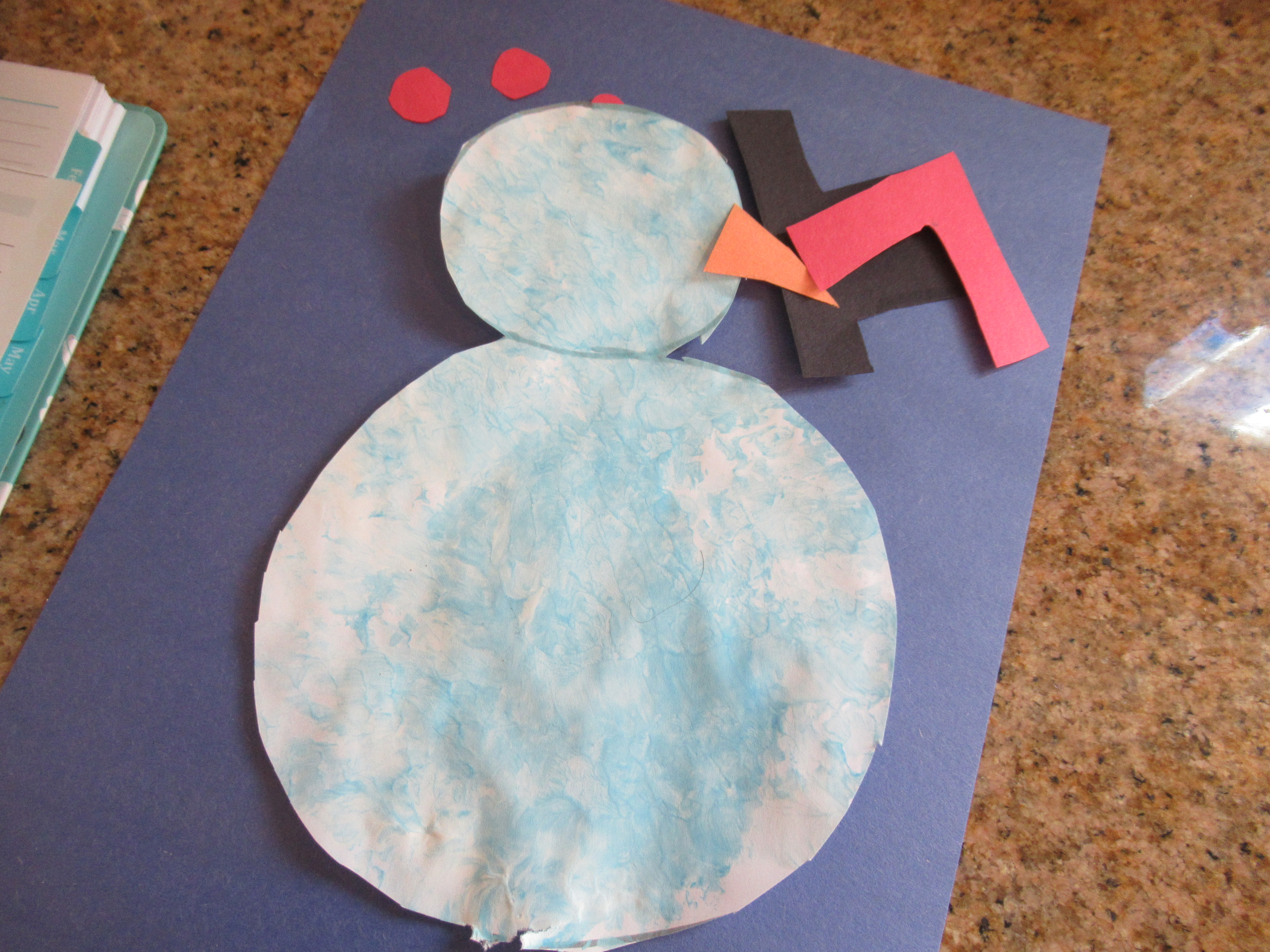 Bubble Wrap Snowman (6)