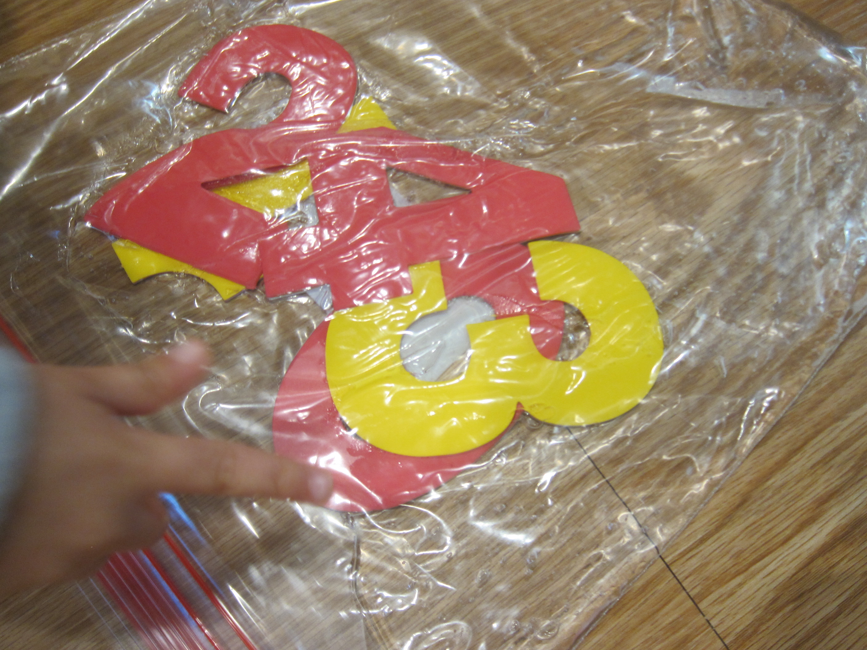 Foam Letter Sensory Bag (2)