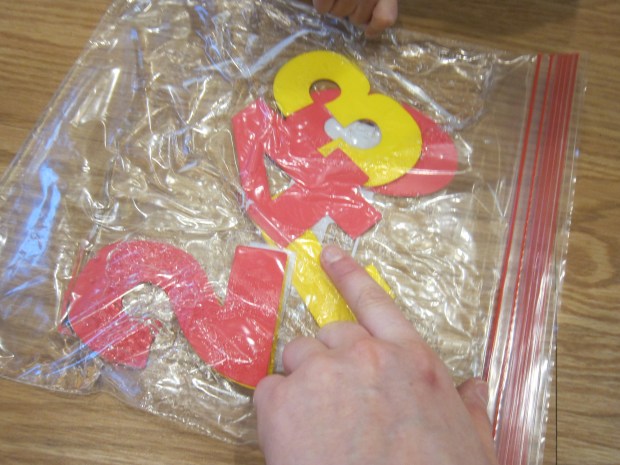 Foam Letter Sensory Bag (3)