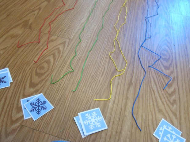 Jump and Match Snowflakes (2)