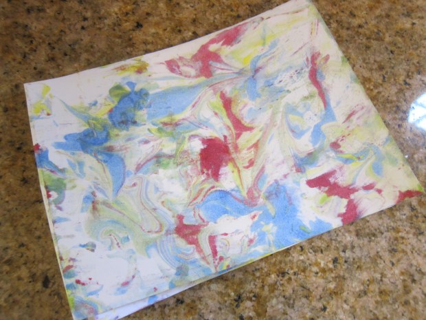 Shaving Cream Marbling (7)