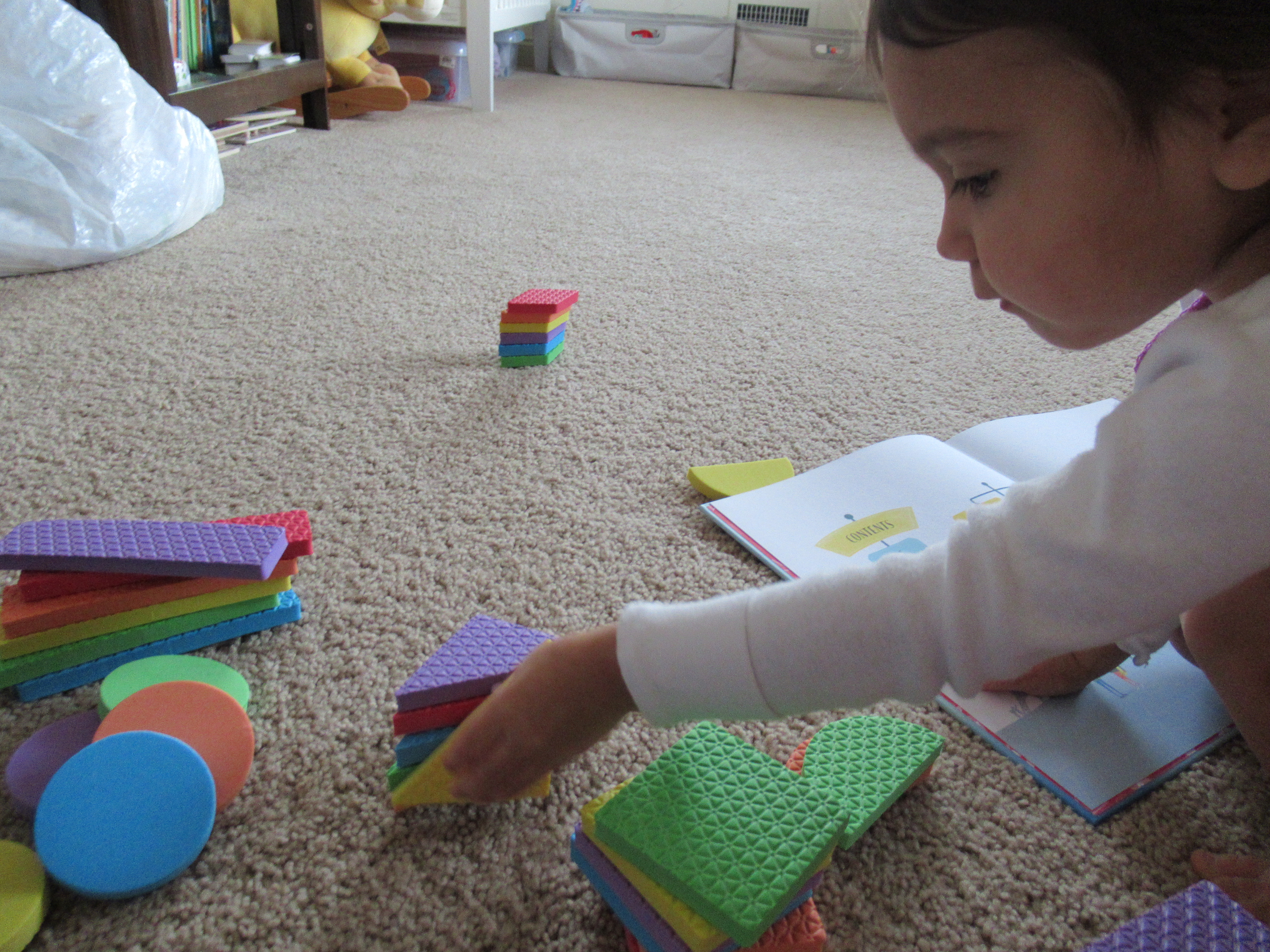 Stacking by Color and Shape (5)