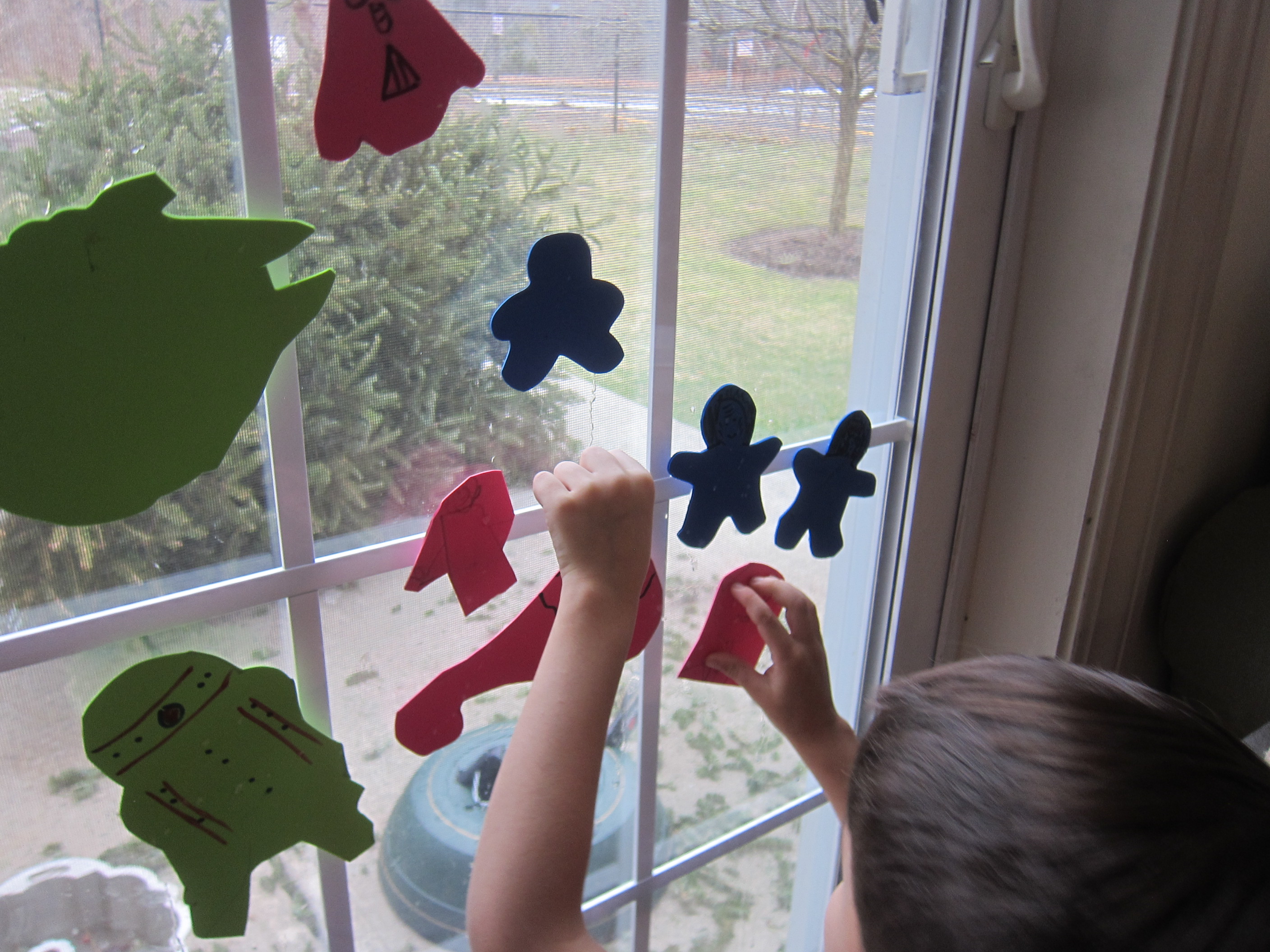 Water Powered Window Stickers (8)