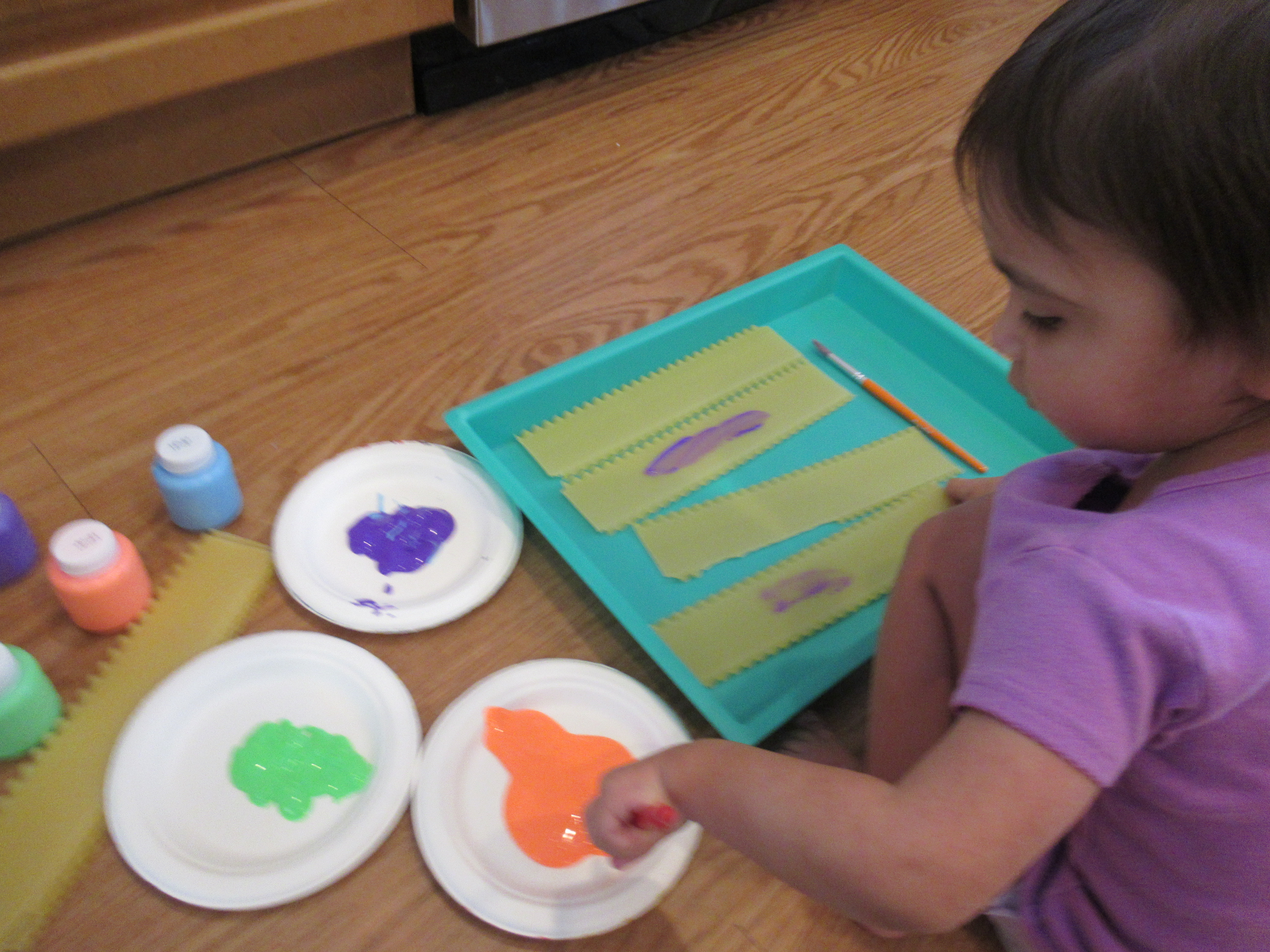 Lasagna Noodle Painting (1)