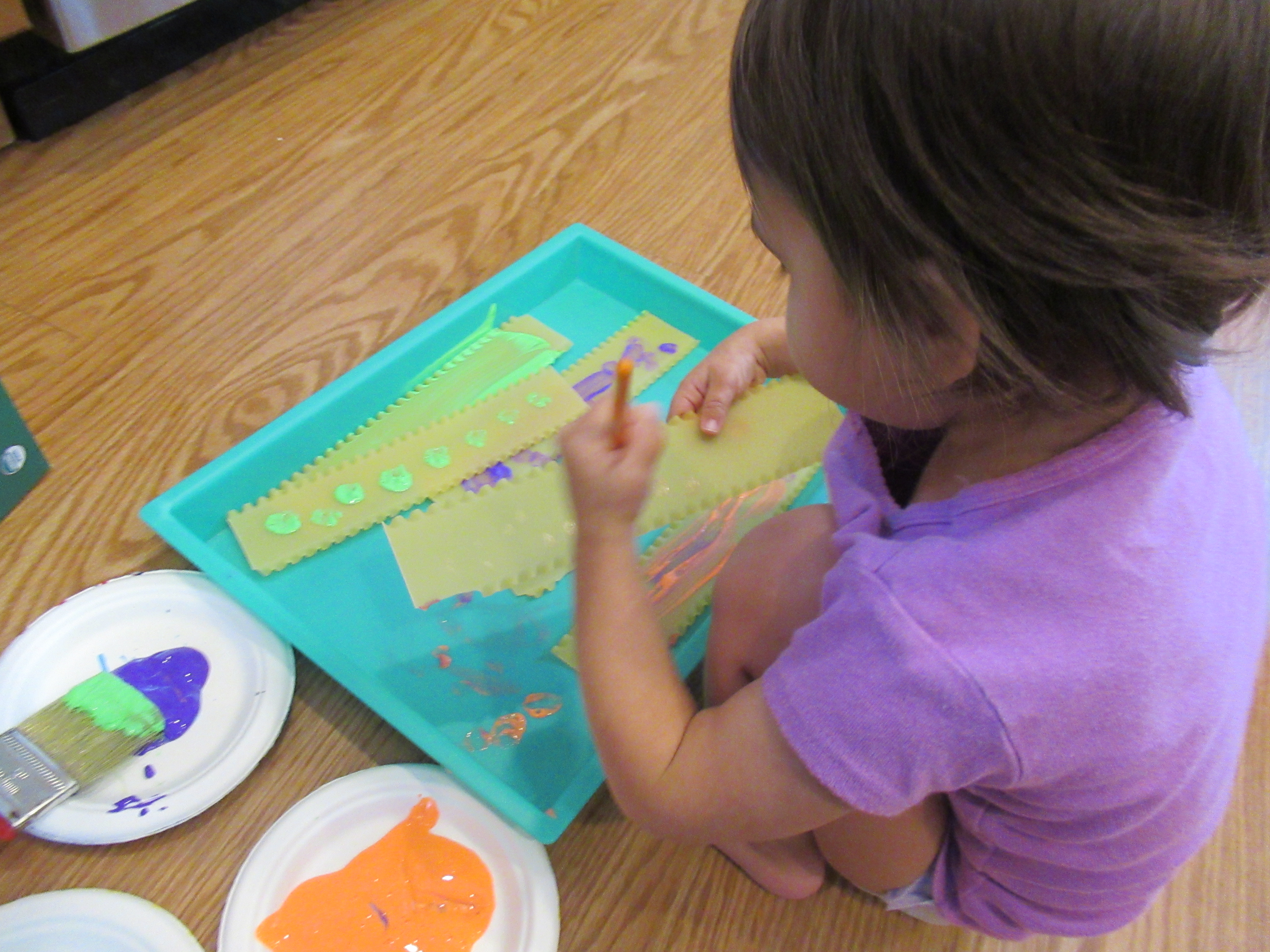 Lasagna Noodle Painting (5)