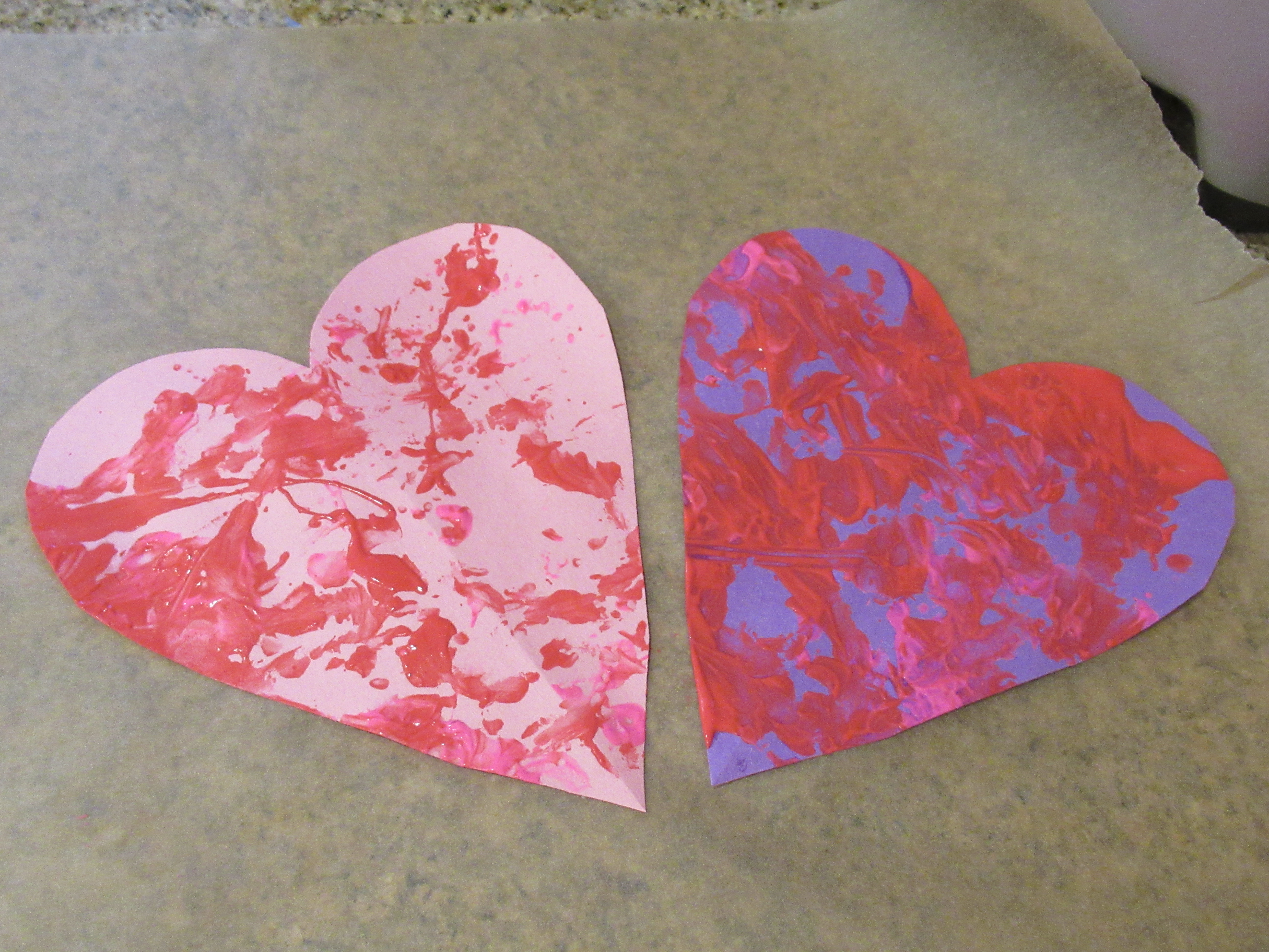 Shaken Painted Hearts (5)