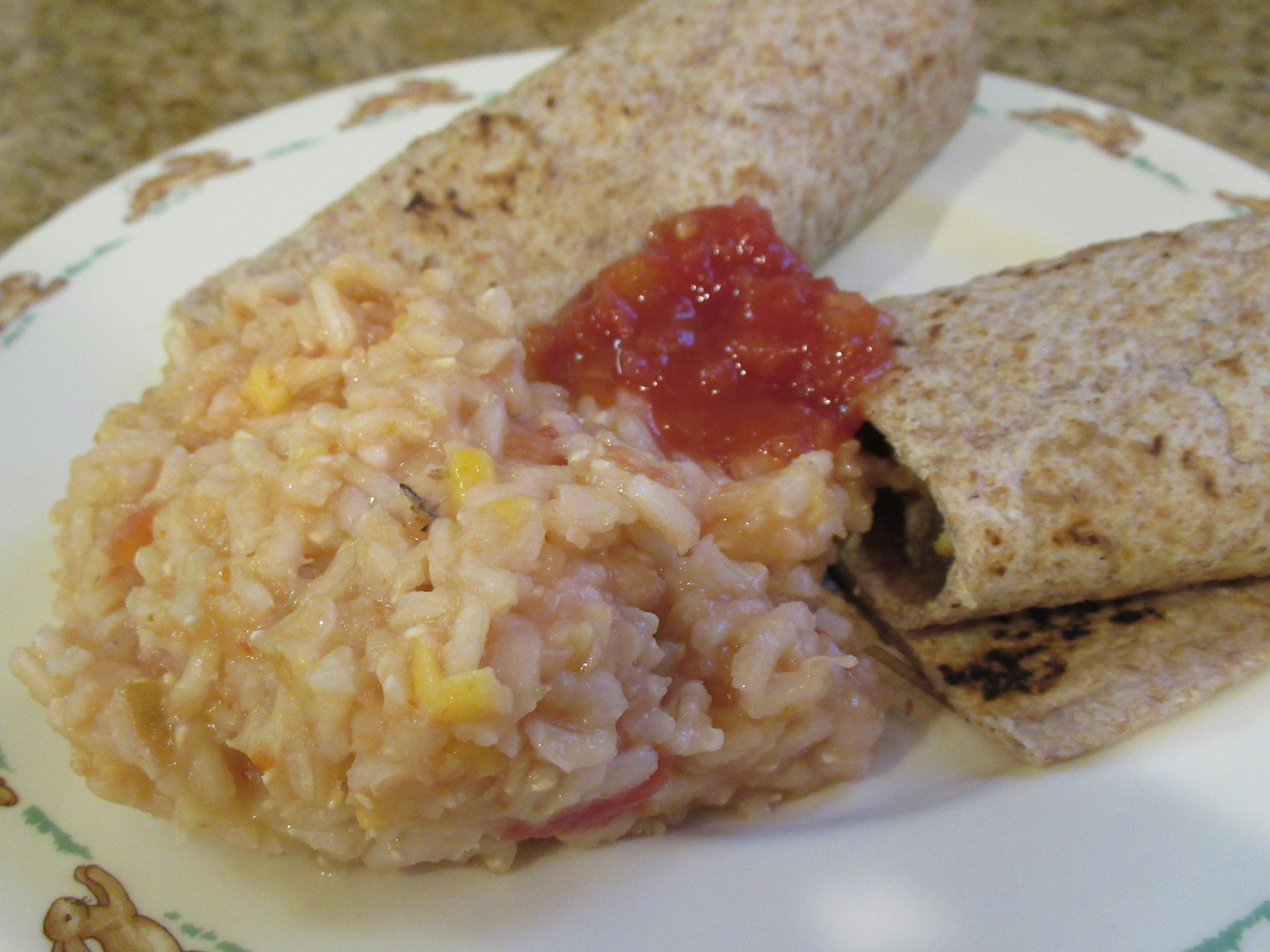 Spanish Rice Burritos (1)