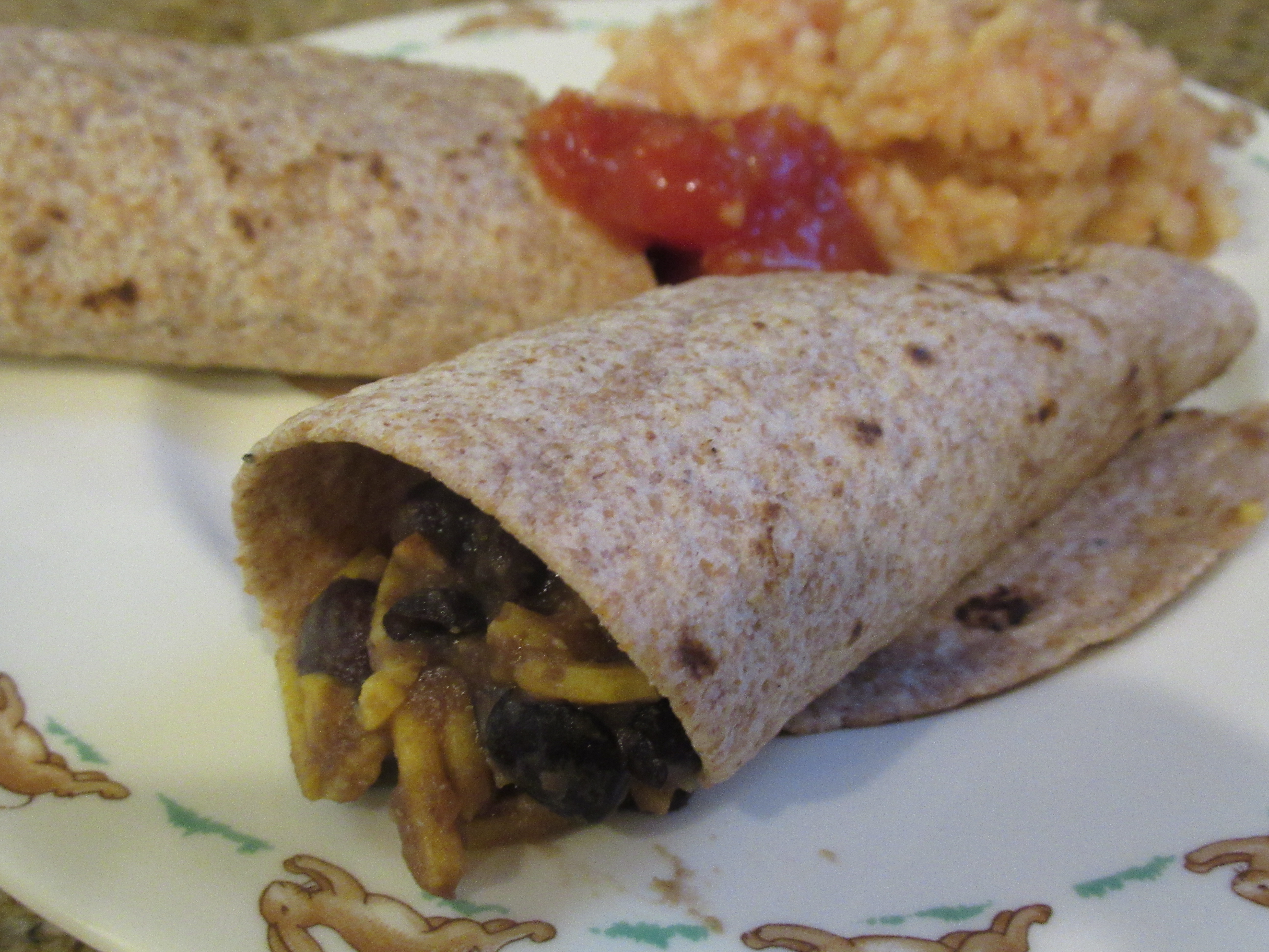 Spanish Rice Burritos (2)