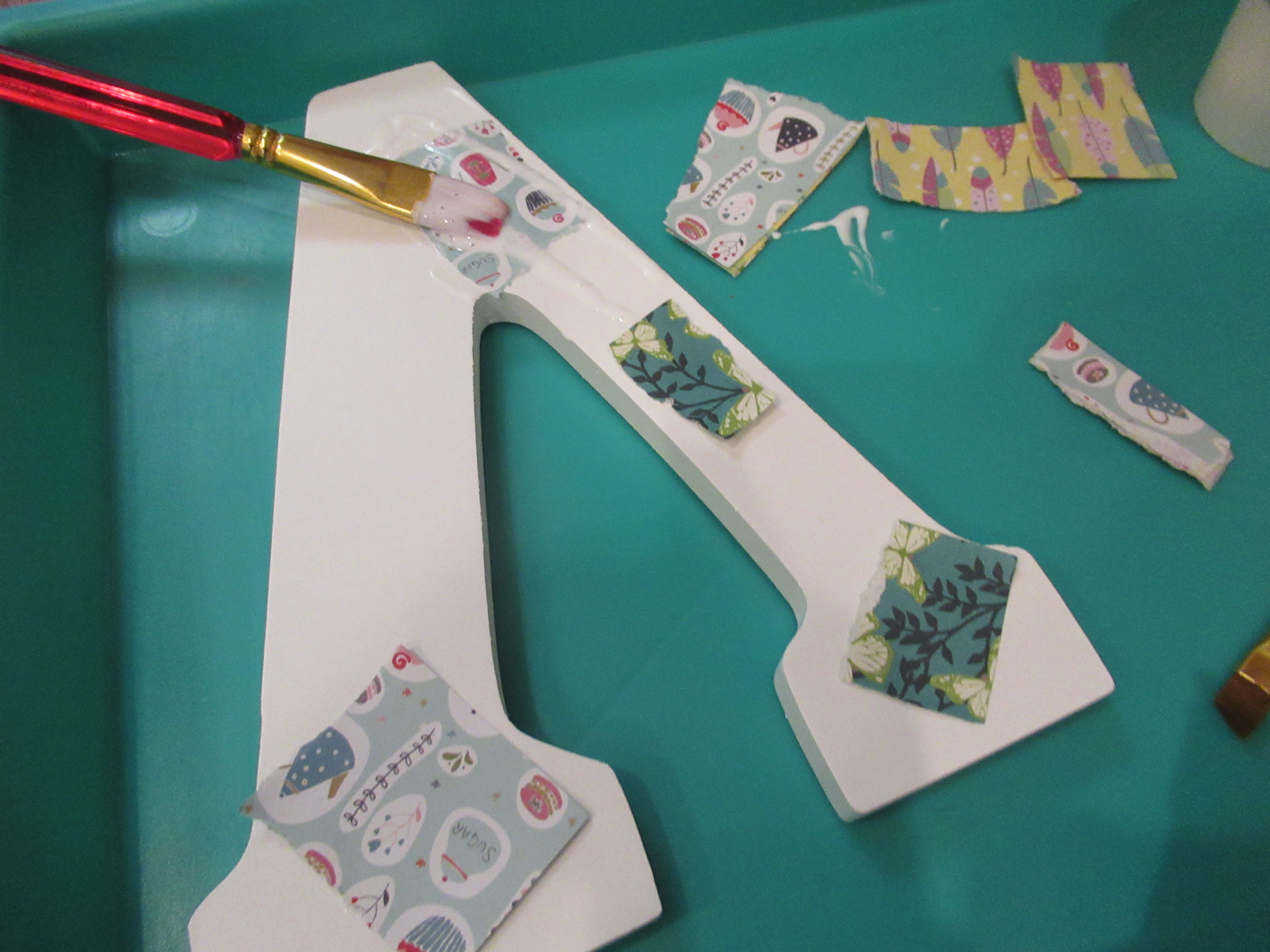 Textured Painted Letter (1)