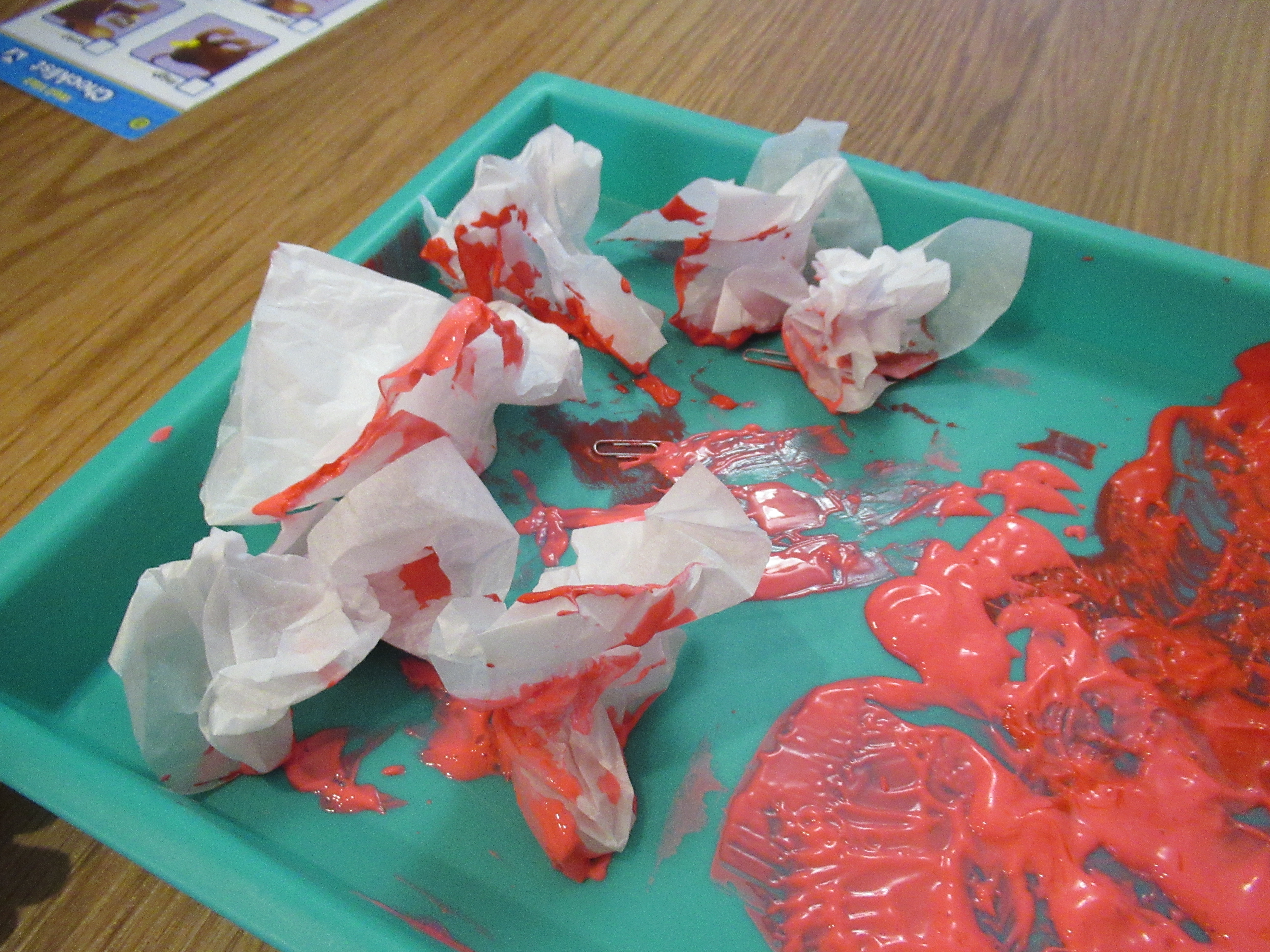 Valentine's Tissue Wreath (2)