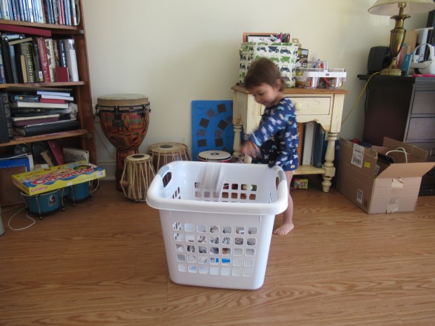 Indoor Newspaper Throwing (1)