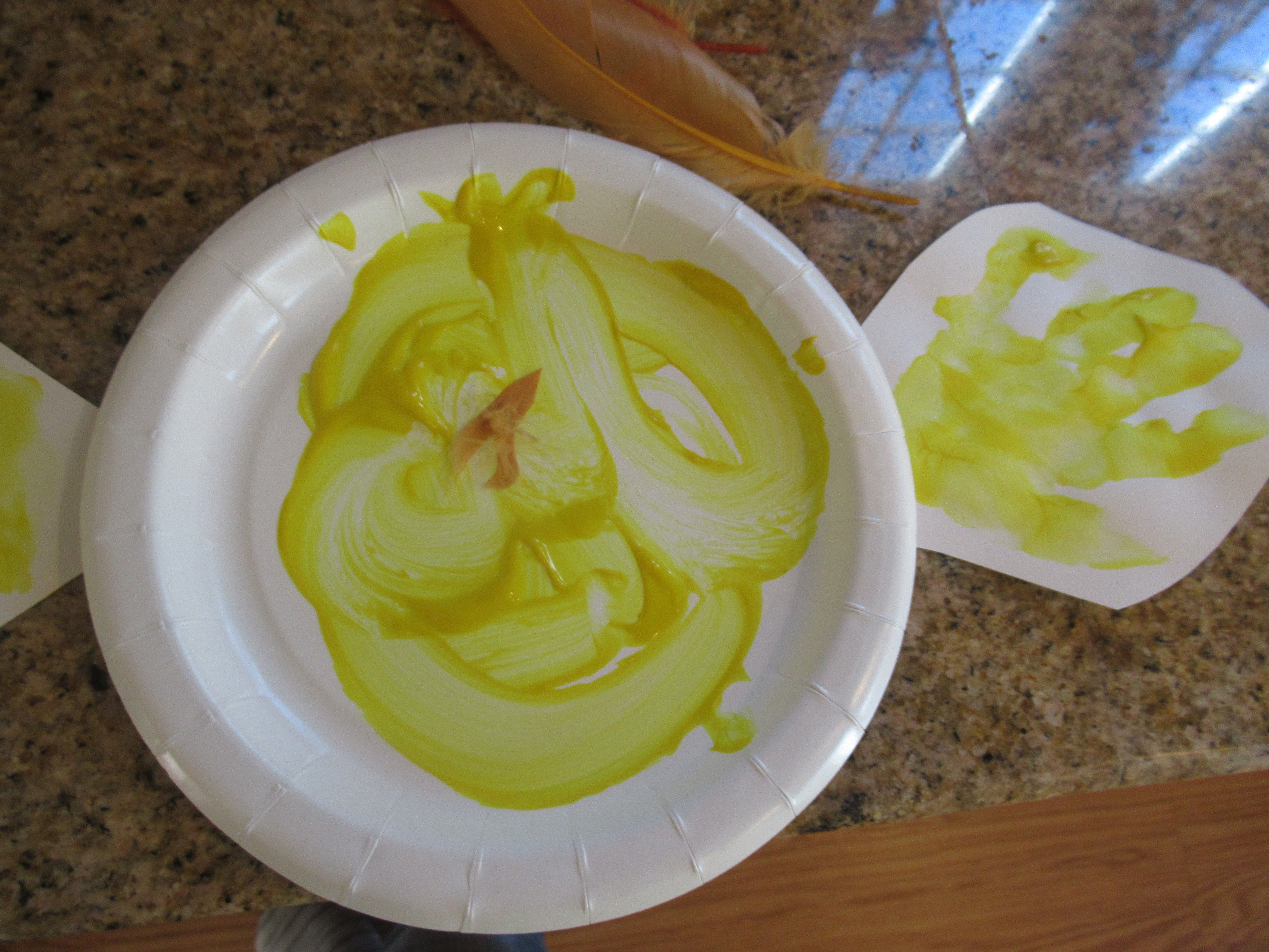 Paper Plate Chick (4)