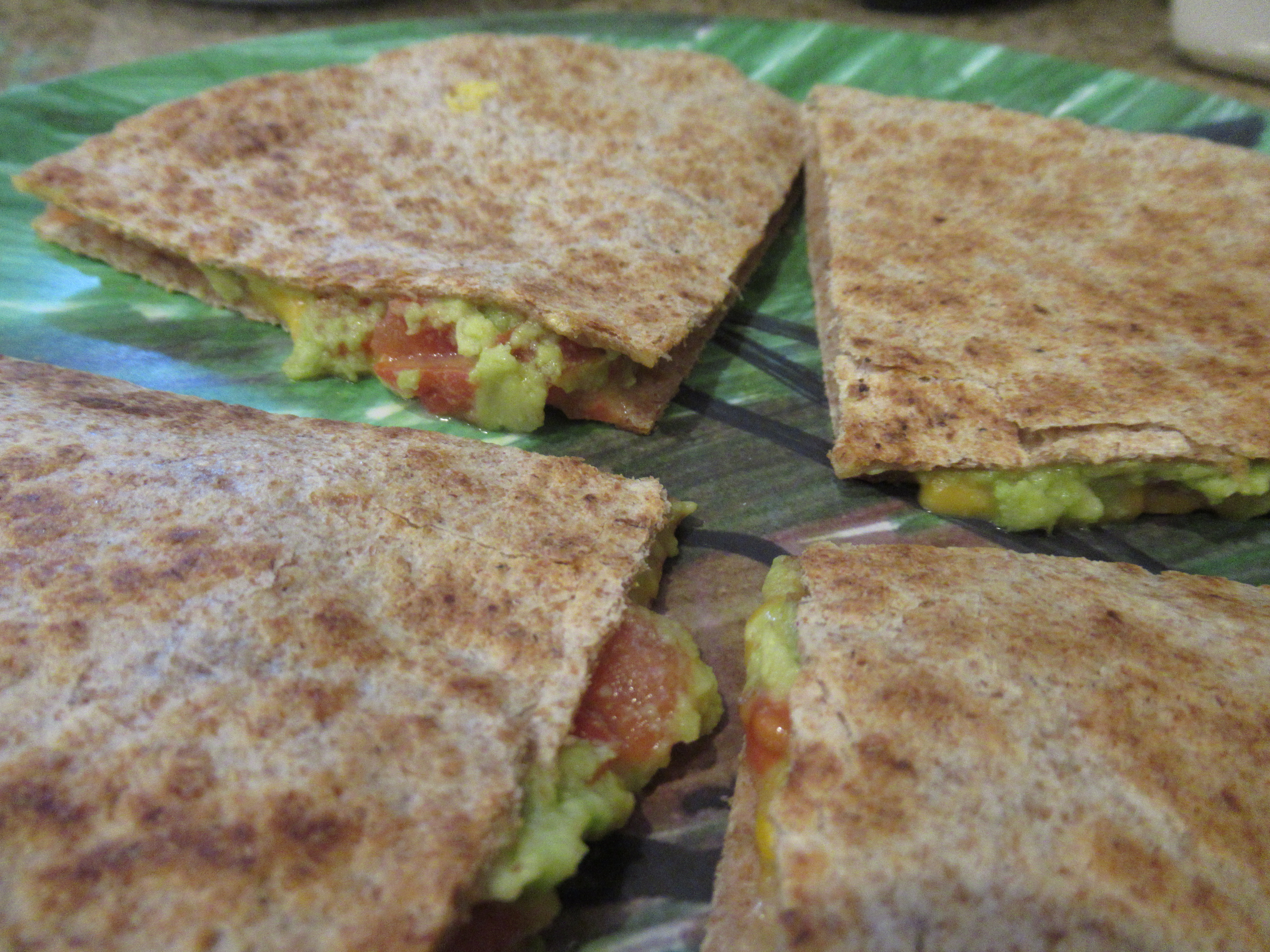 Quesadilla with Tomato and Avocado (2)