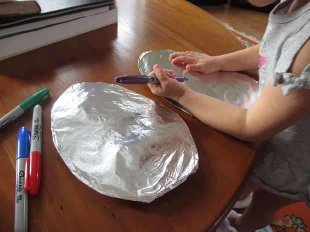 Tin Foil Easter Egg (2)