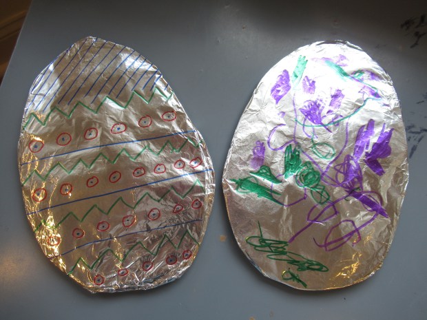 Tin Foil Easter Egg (8)