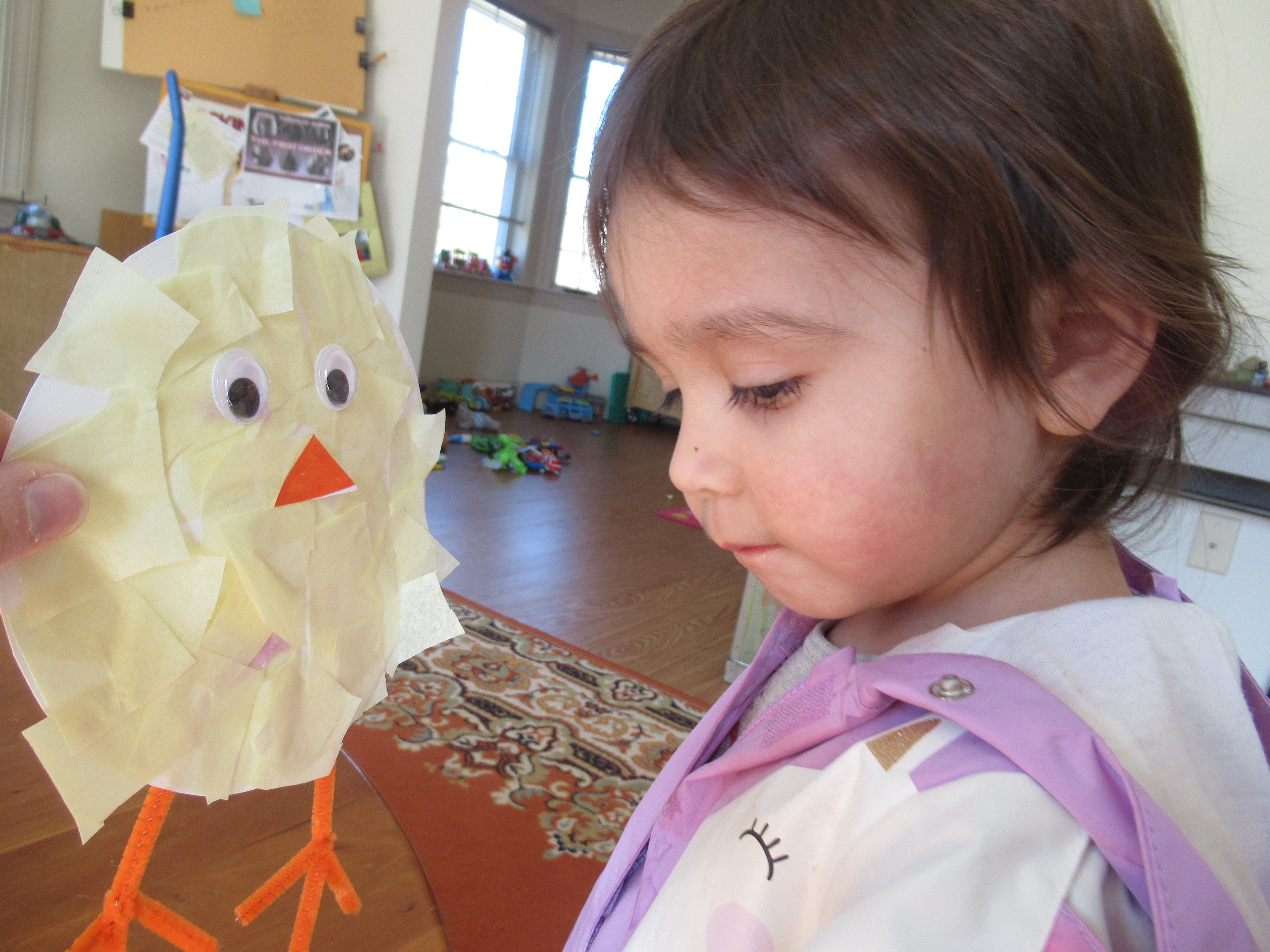 Tissue Paper Chick (7)