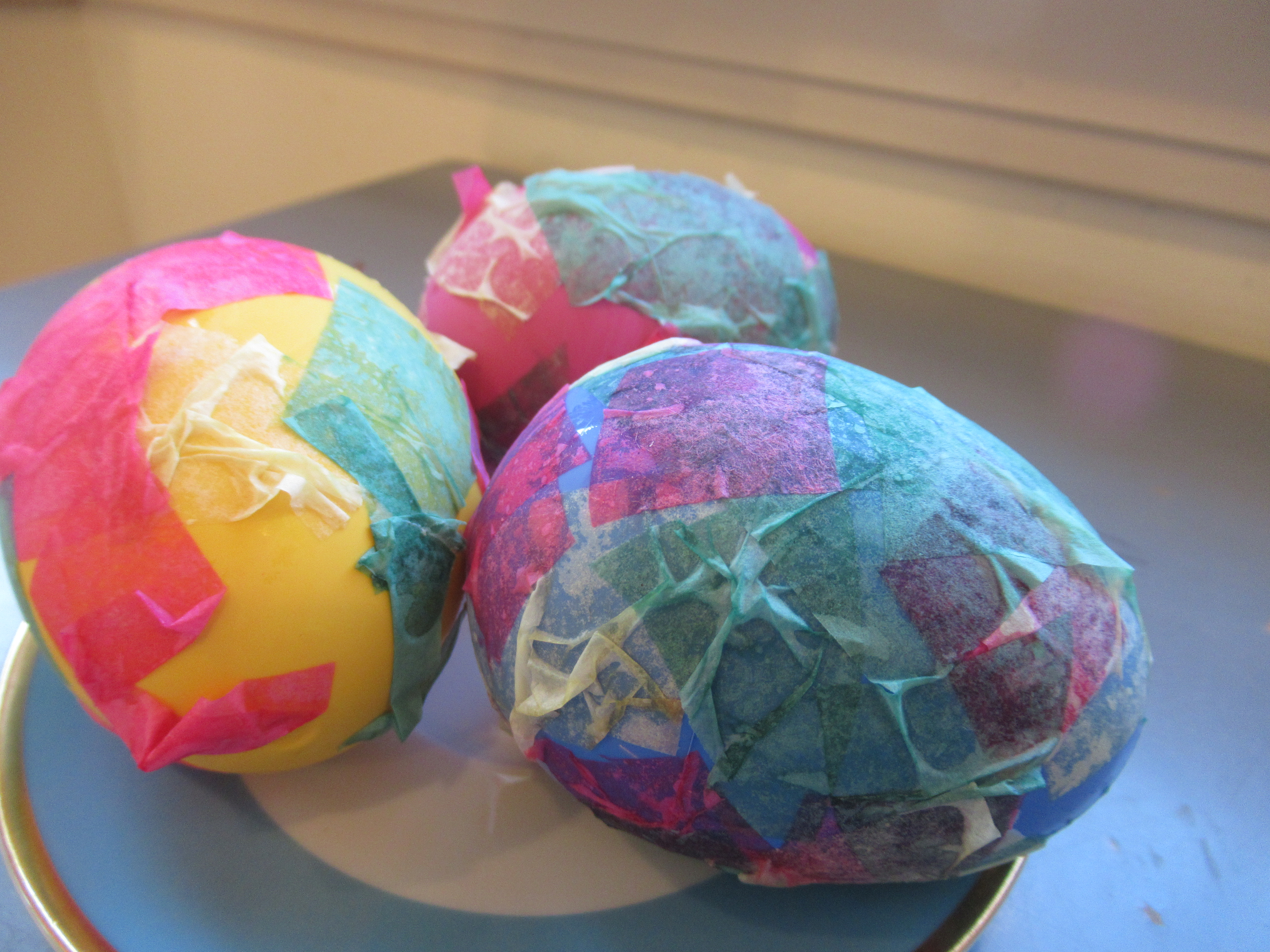 Tissue Paper Eggs (8)