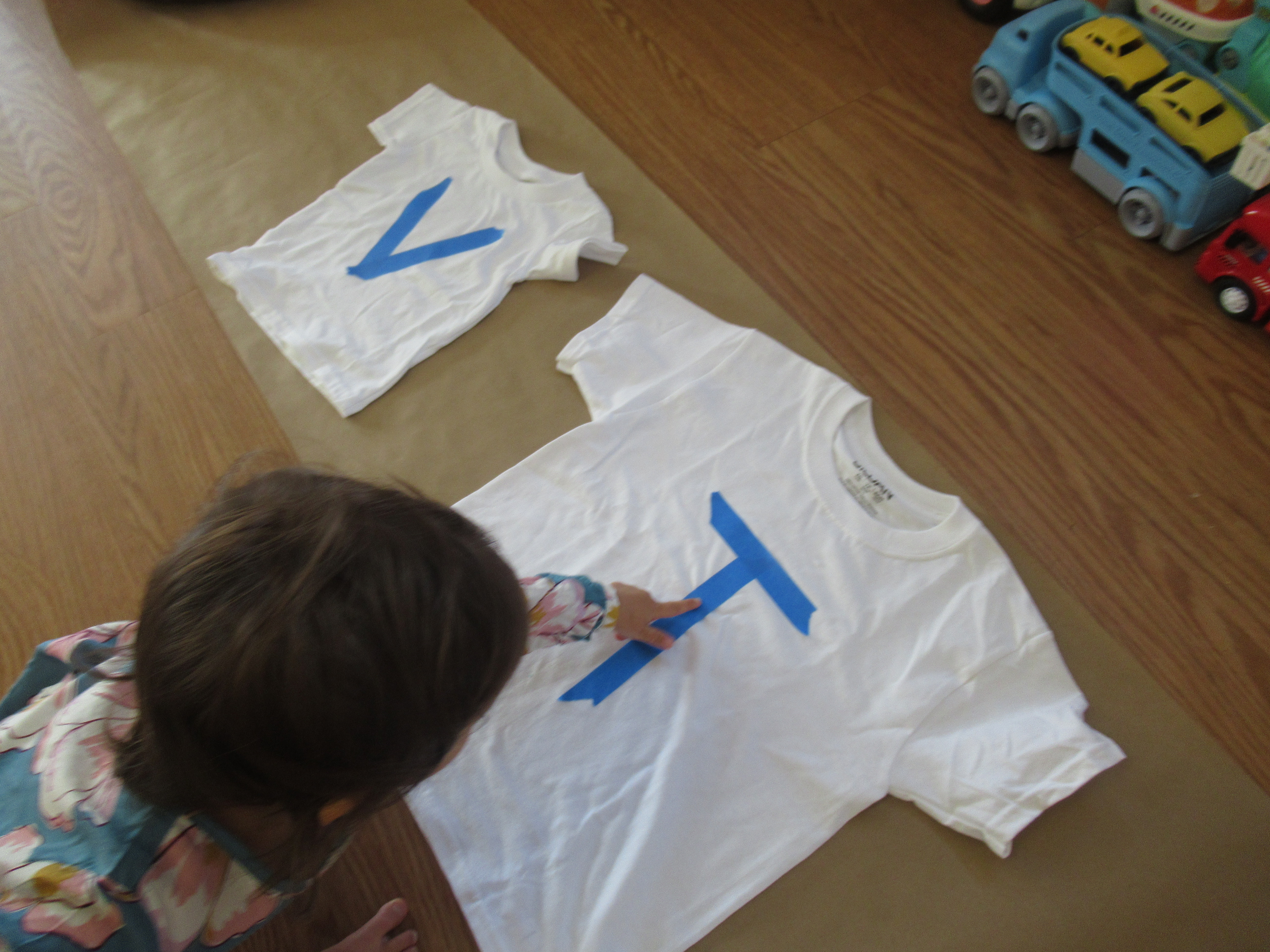 Toddler Painted T Shirt (1)