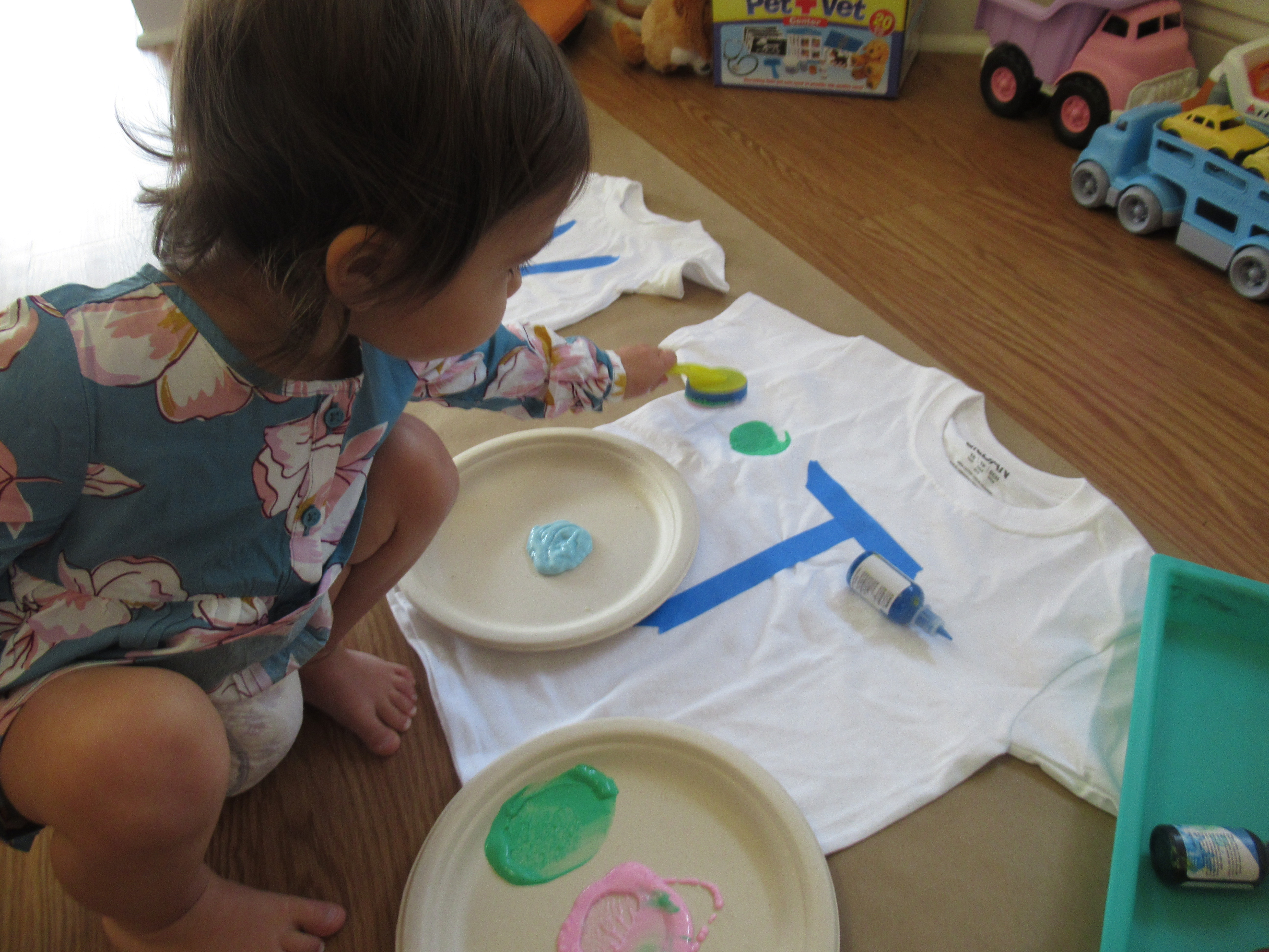 Toddler Painted T Shirt (2)