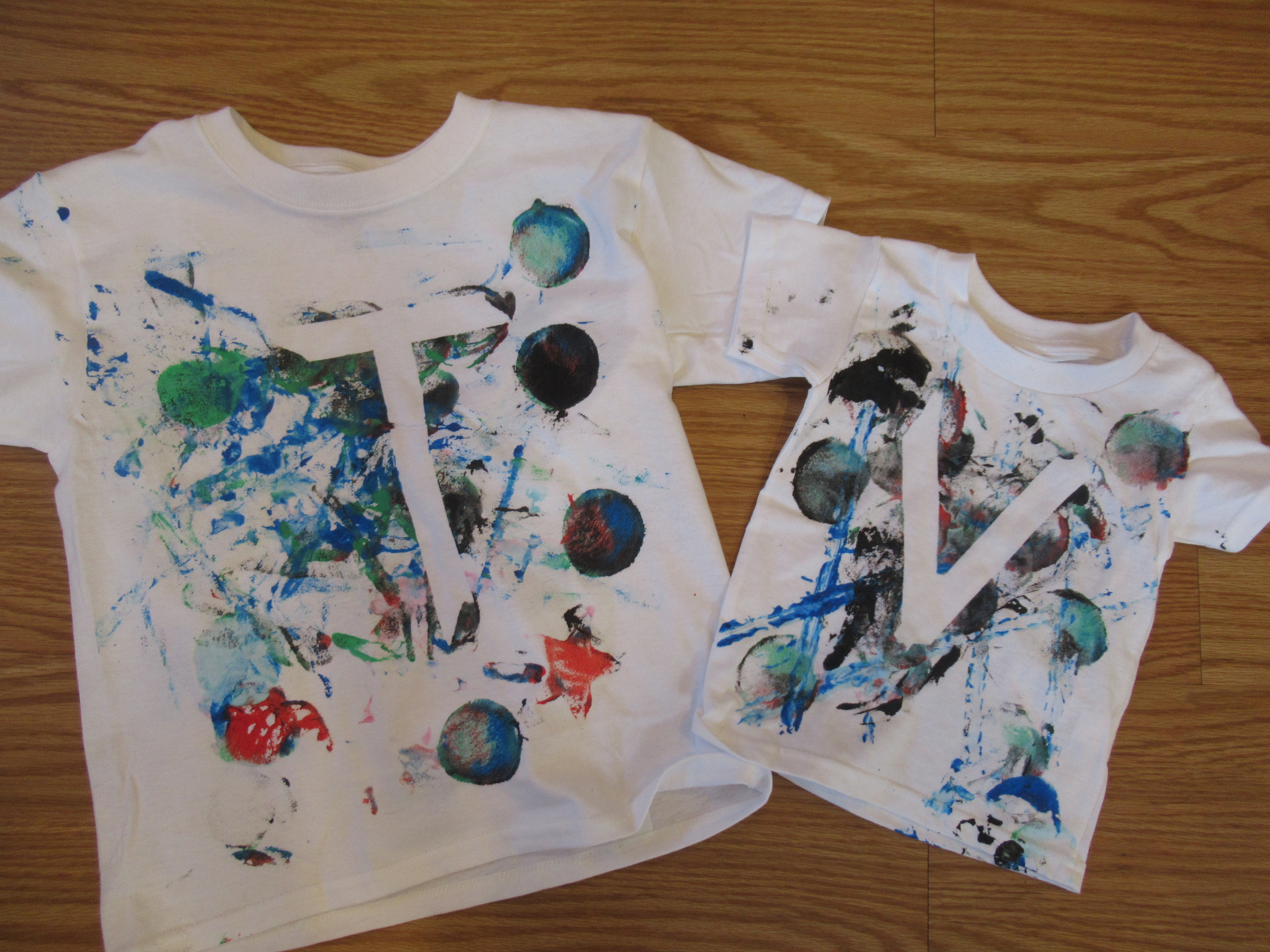 Toddler Painted T Shirt alt