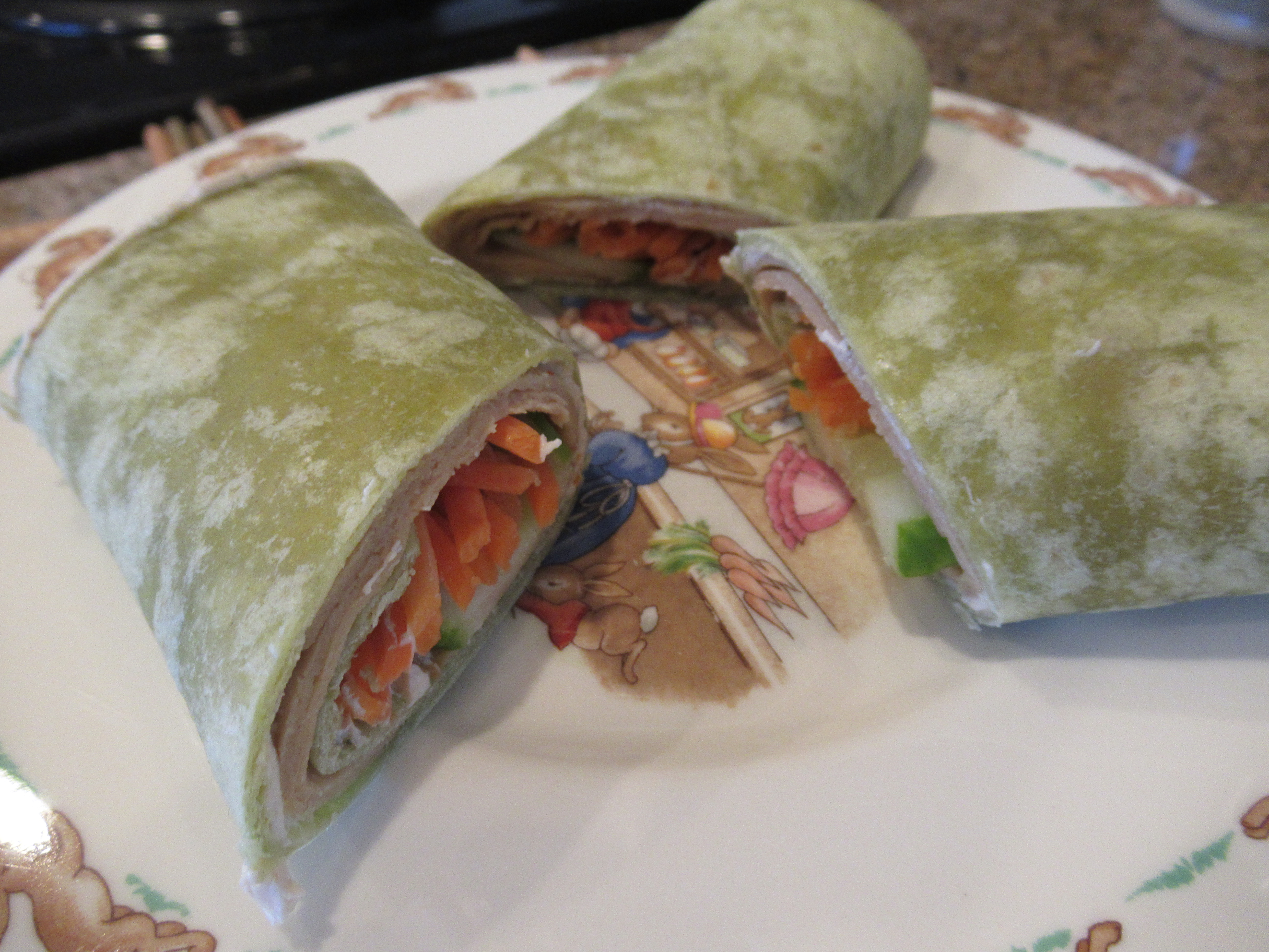 Turkey Cheese Roll-Ups (2)