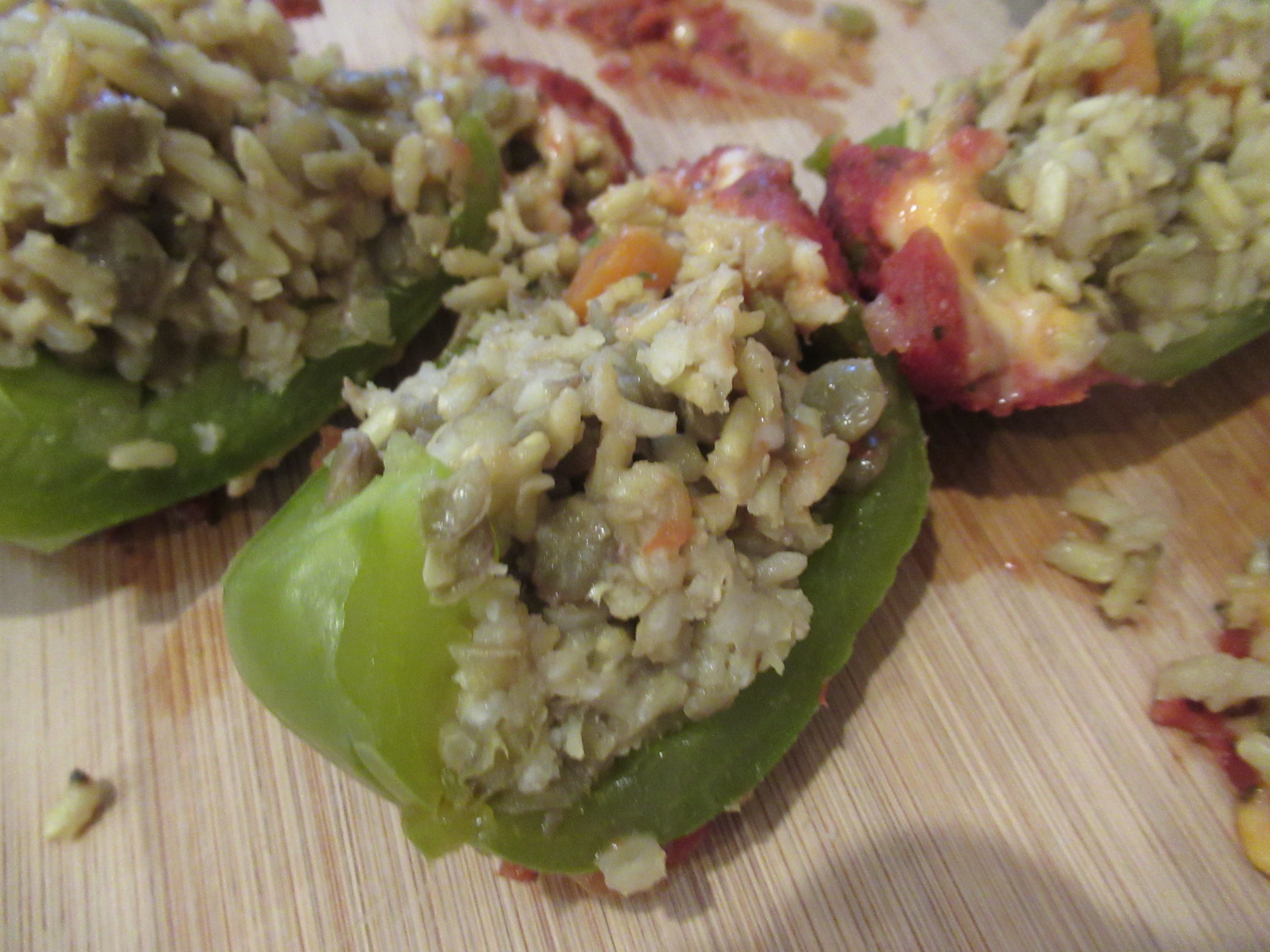 Lentil Stuffed Peppers (4)