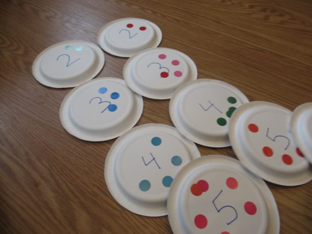 Paper Plate Numbers (7)