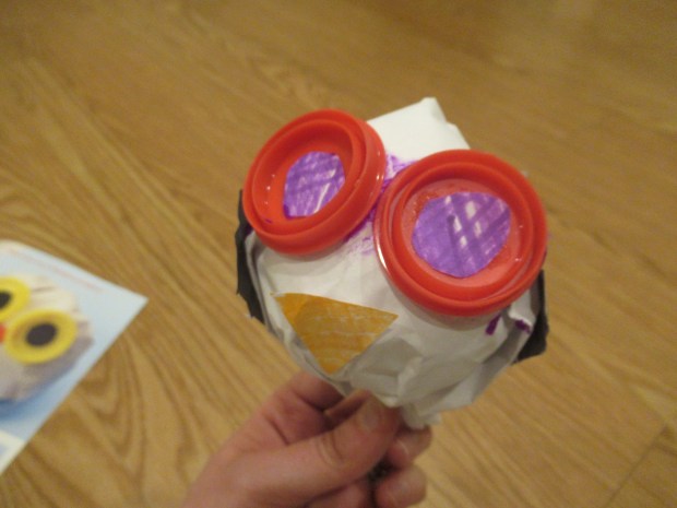 Paper Ball Owl (6)